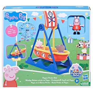 Foto 2 | Set De Juego Peppa Pig Peppa's Pirate Ride Con Swinging Ship Durante Más De 3 Años - Venta Internacional.