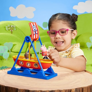 Foto 5 | Set De Juego Peppa Pig Peppa's Pirate Ride Con Swinging Ship Durante Más De 3 Años - Venta Internacional.