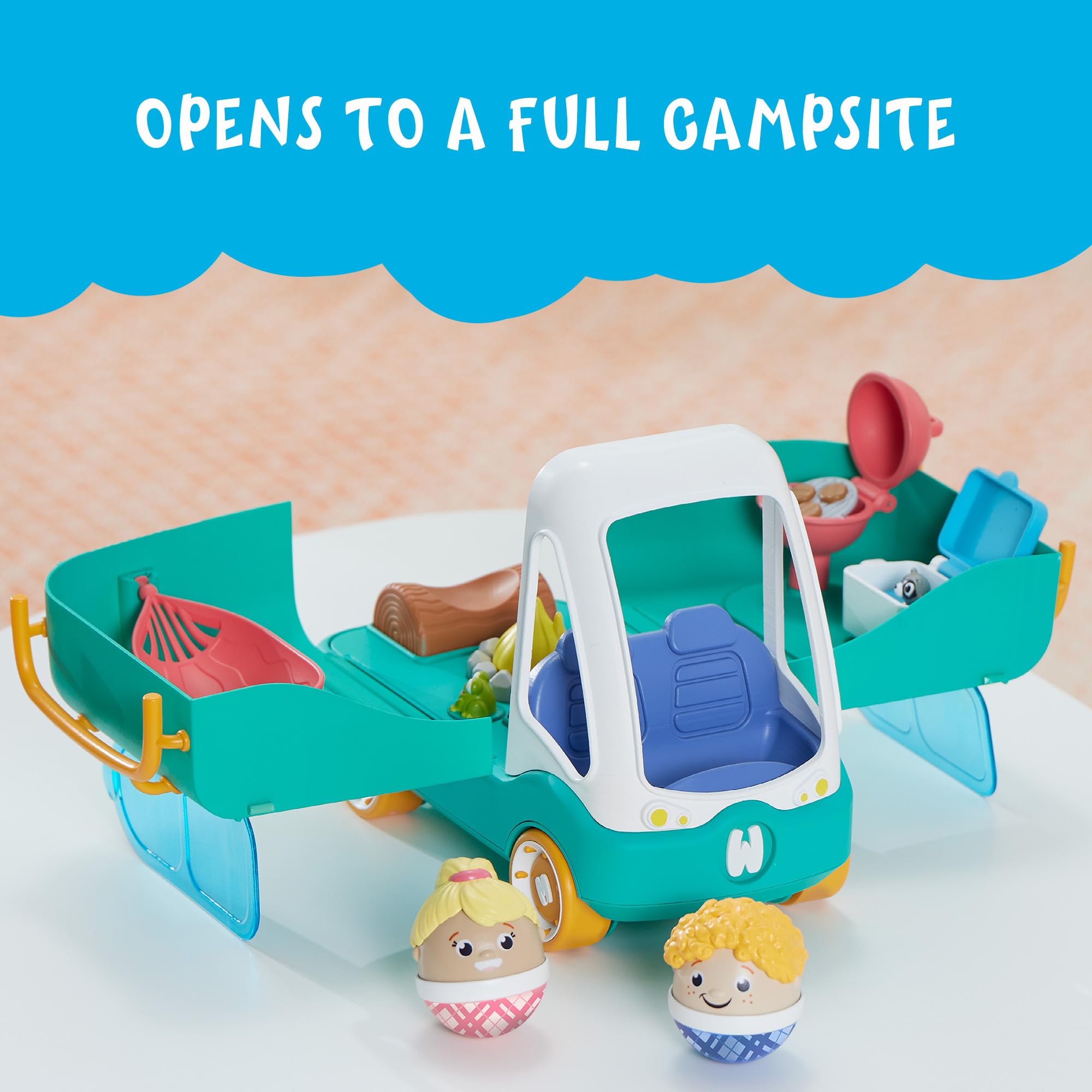 Foto 3 | Juguete Preescolar Playskool Weebles My Happy Camper Para Niños - Venta Internacional.