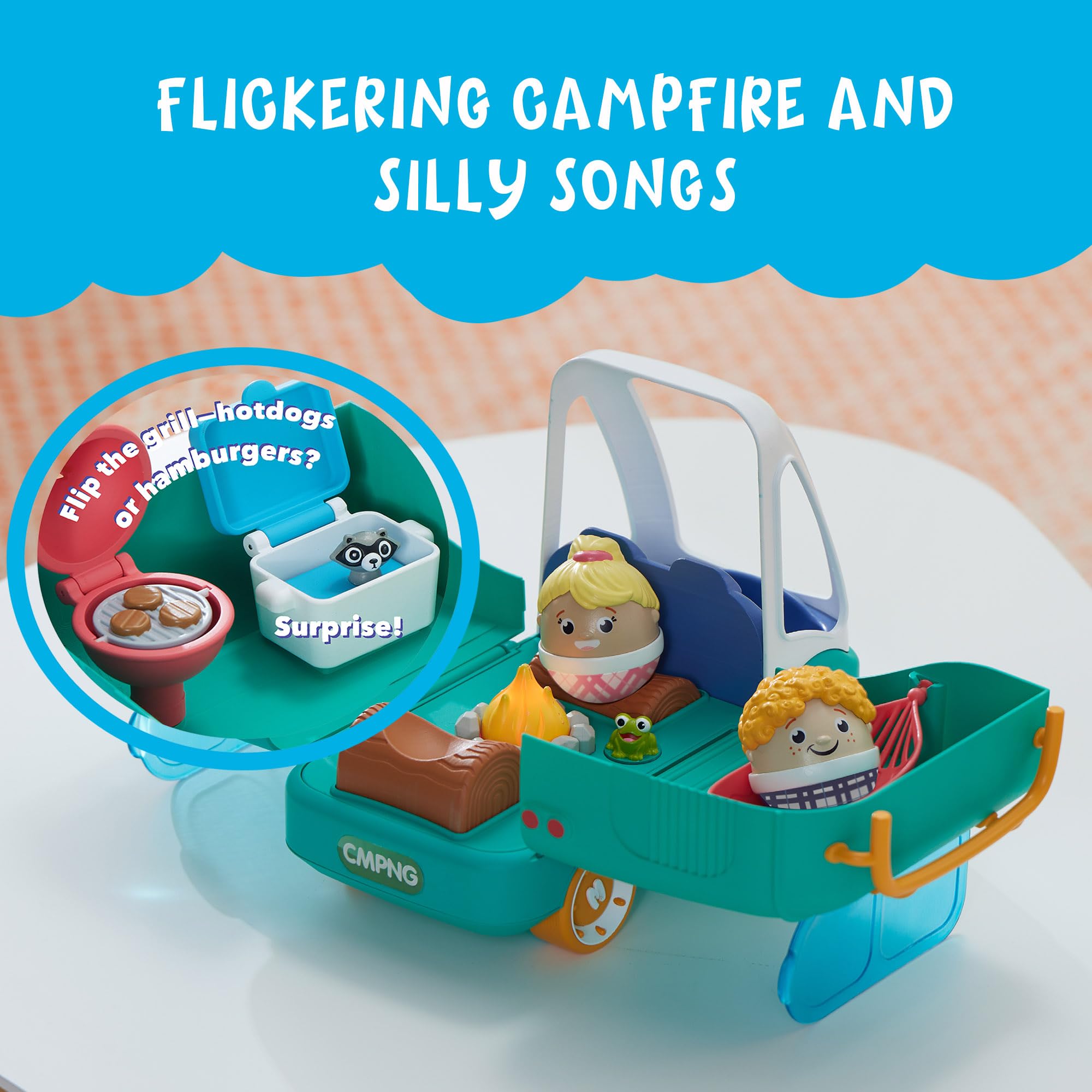Foto 5 pulgar | Juguete Preescolar Playskool Weebles My Happy Camper Para Niños - Venta Internacional.