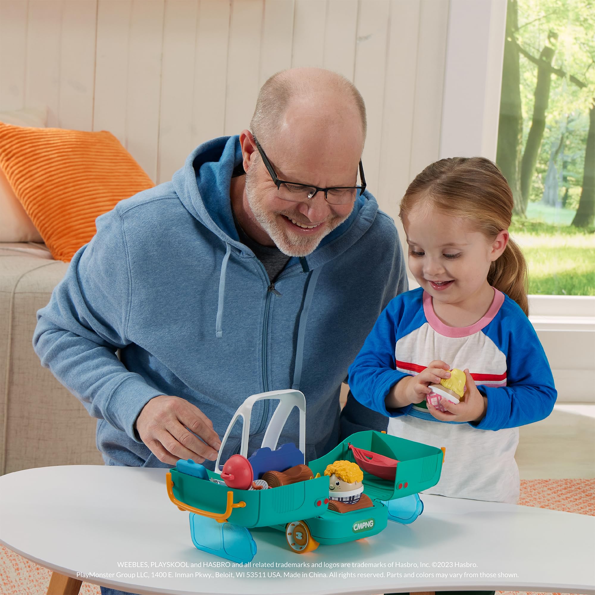 Foto 8 pulgar | Juguete Preescolar Playskool Weebles My Happy Camper Para Niños - Venta Internacional.