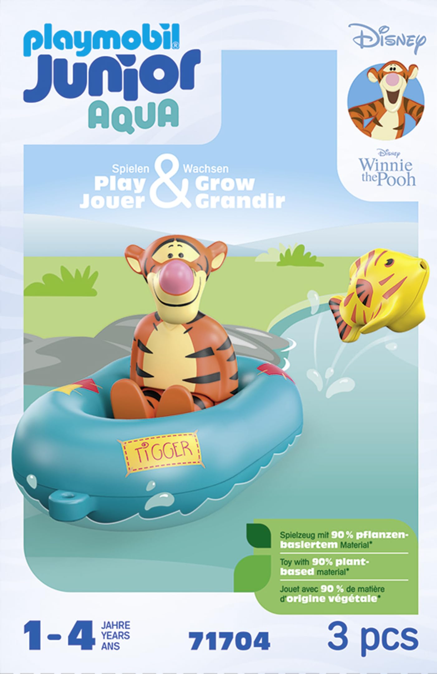 Foto 5 pulgar | Paseo En Bote De Goma Con Toy Playmobil Junior Y Disney Tigger's - Venta Internacional.