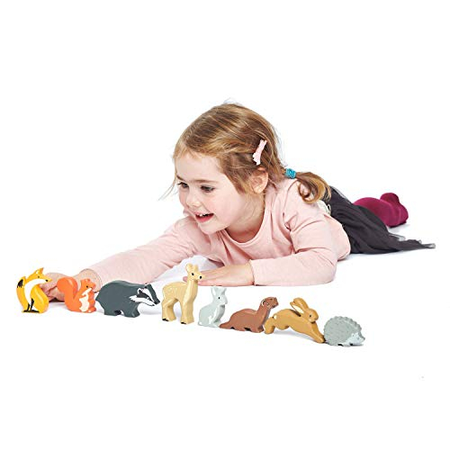 Foto 5 pulgar | Tender Leaf Toys Woodland Animals: 8 Animales Del Bosque De  - Venta Internacional.