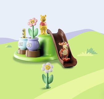 Foto 5 | Toy Playset Playmobil 1.2.3 Y Disney Winnie's & Tigger's Bee Garden - Venta Internacional.