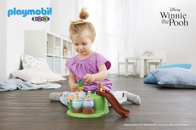 Foto 6 | Toy Playset Playmobil 1.2.3 Y Disney Winnie's & Tigger's Bee Garden - Venta Internacional.