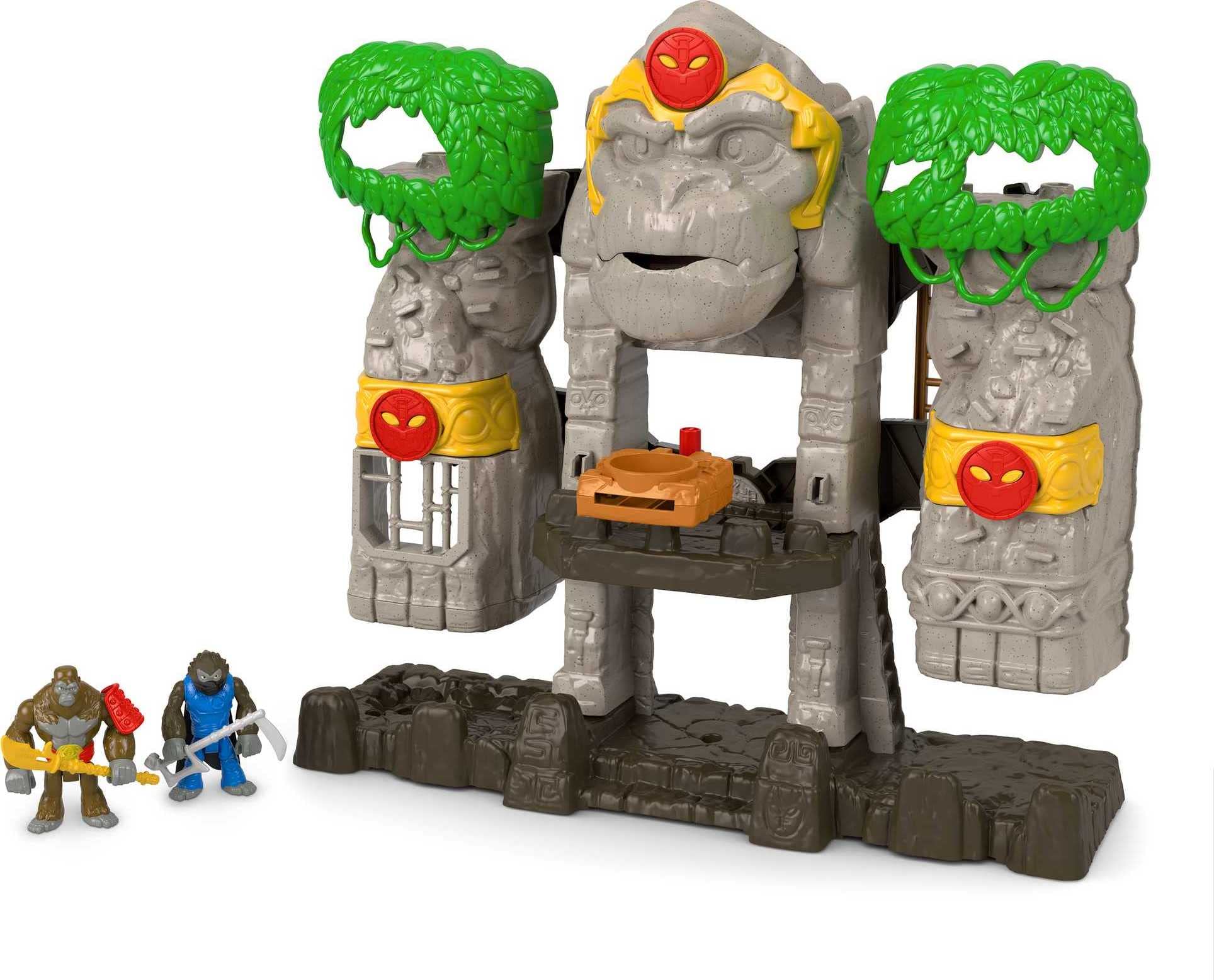 Playset Fisher-price Imaginext Gorilla Fortress Durante Más De 3 Años - Venta Internacional.