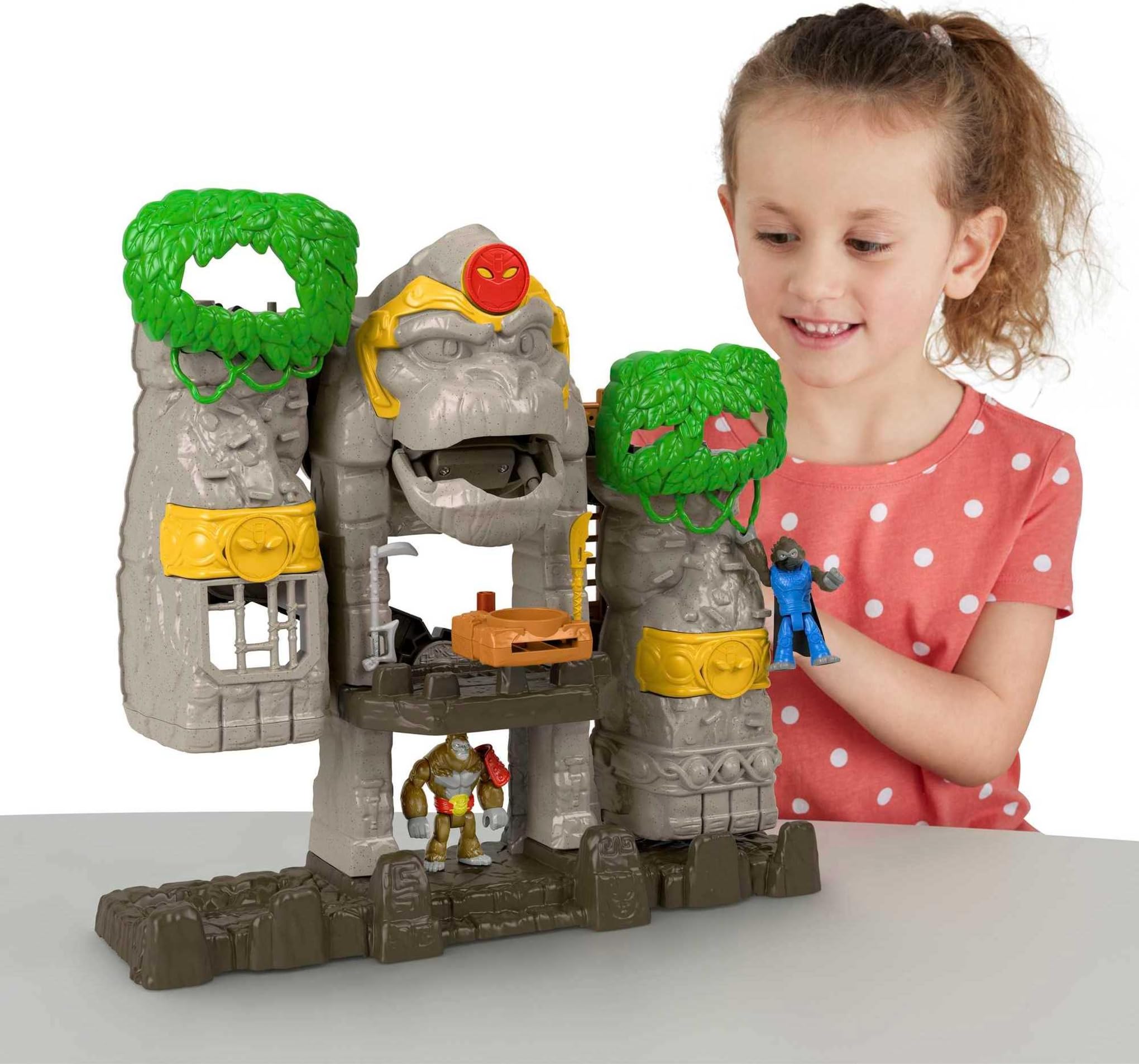Foto 3 pulgar | Playset Fisher-price Imaginext Gorilla Fortress Durante Más De 3 Años - Venta Internacional.