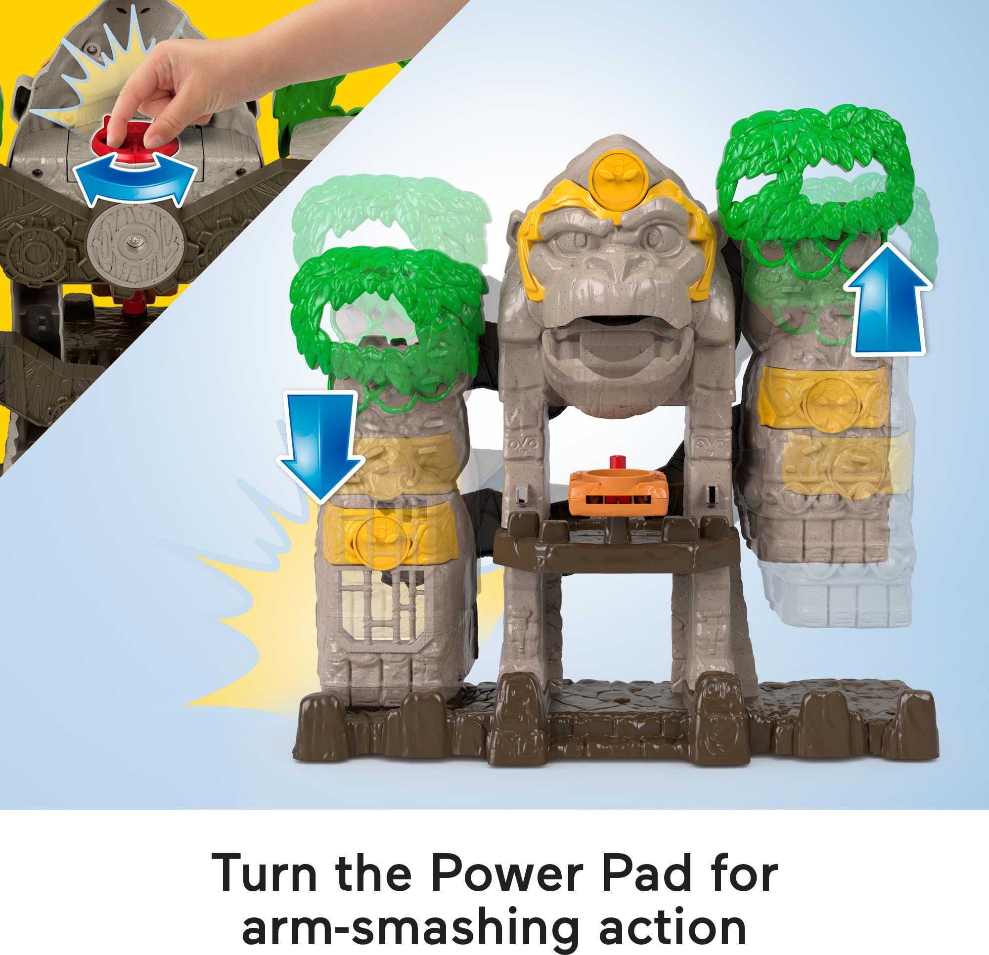 Foto 5 pulgar | Playset Fisher-price Imaginext Gorilla Fortress Durante Más De 3 Años - Venta Internacional.