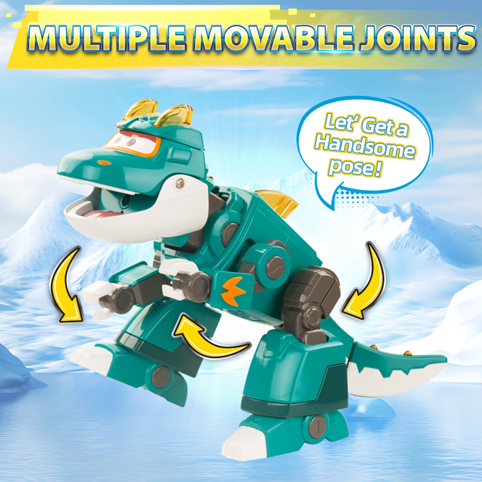 Foto 5 pulgar | Juguete De Dinosaurio Super Wings Tino Con Aerosol, Luces Y Sonido, 38 Cm - Venta Internacional.