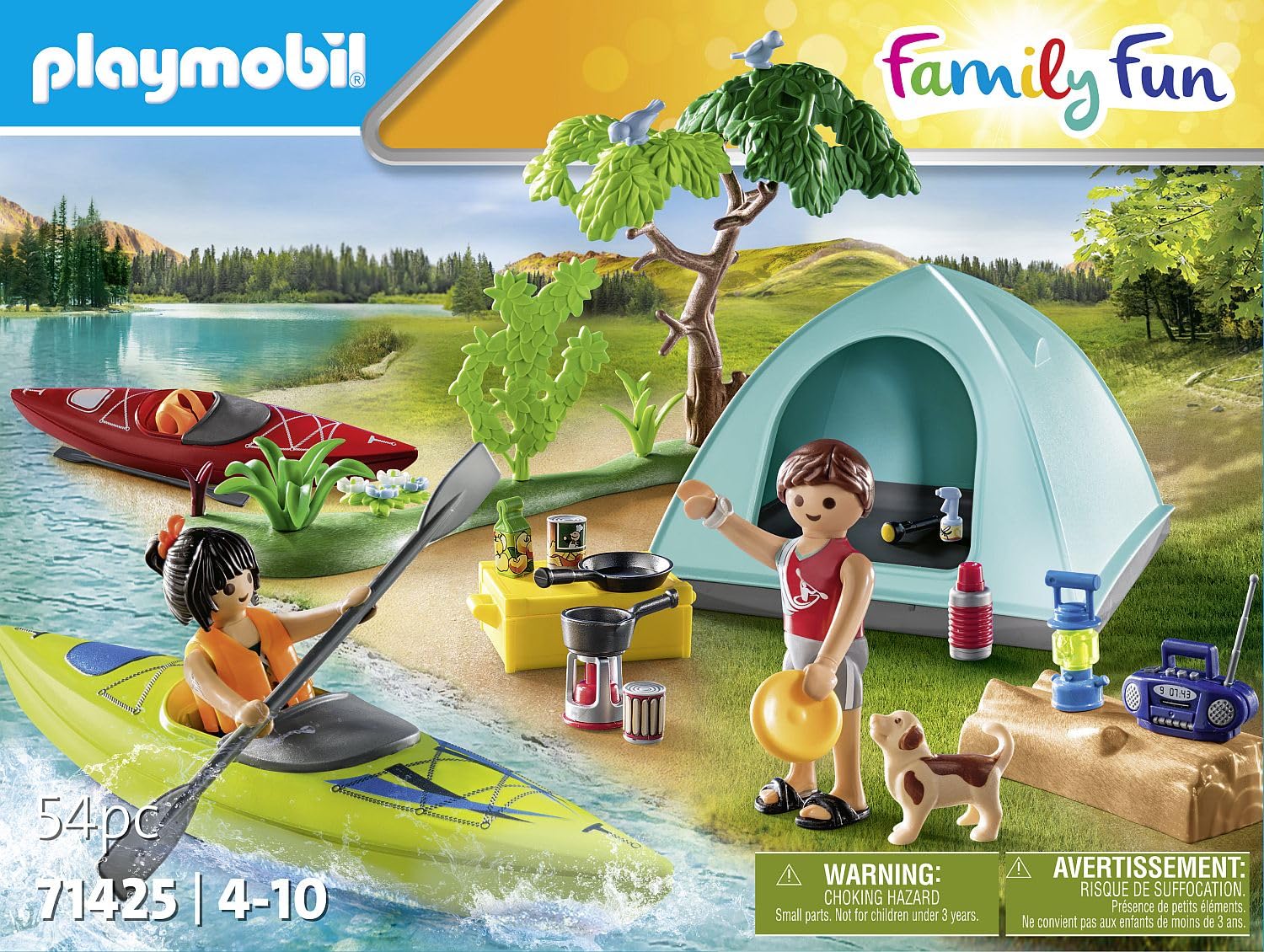 Foto 5 pulgar | Toy Playmobil Para Acampar Con Kayaks Para Niños Mayores De 4 Años - Venta Internacional.