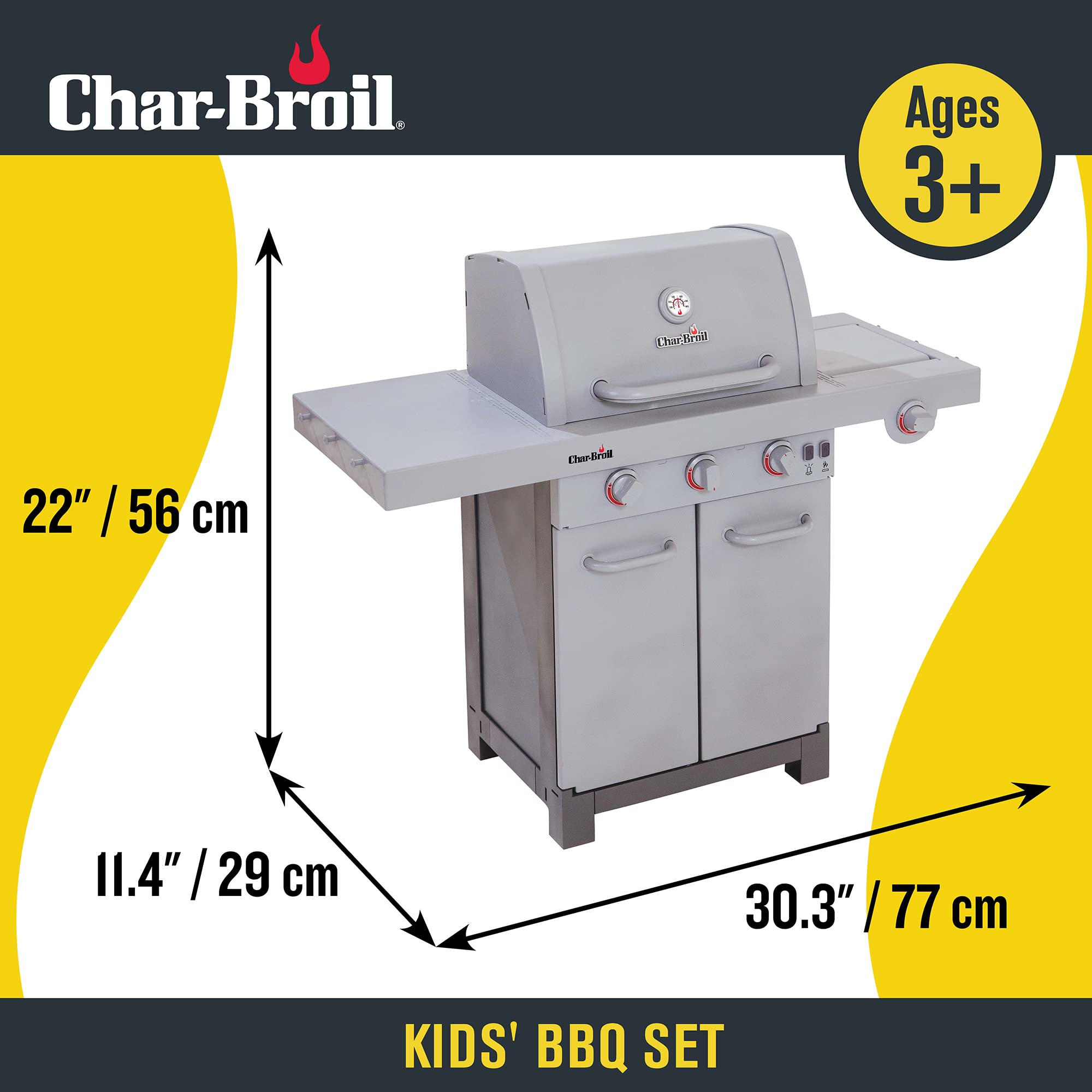 Foto 3 pulgar | Set Pretend Play Char-broil Kids Bbq Con Características Realistas - Venta Internacional.