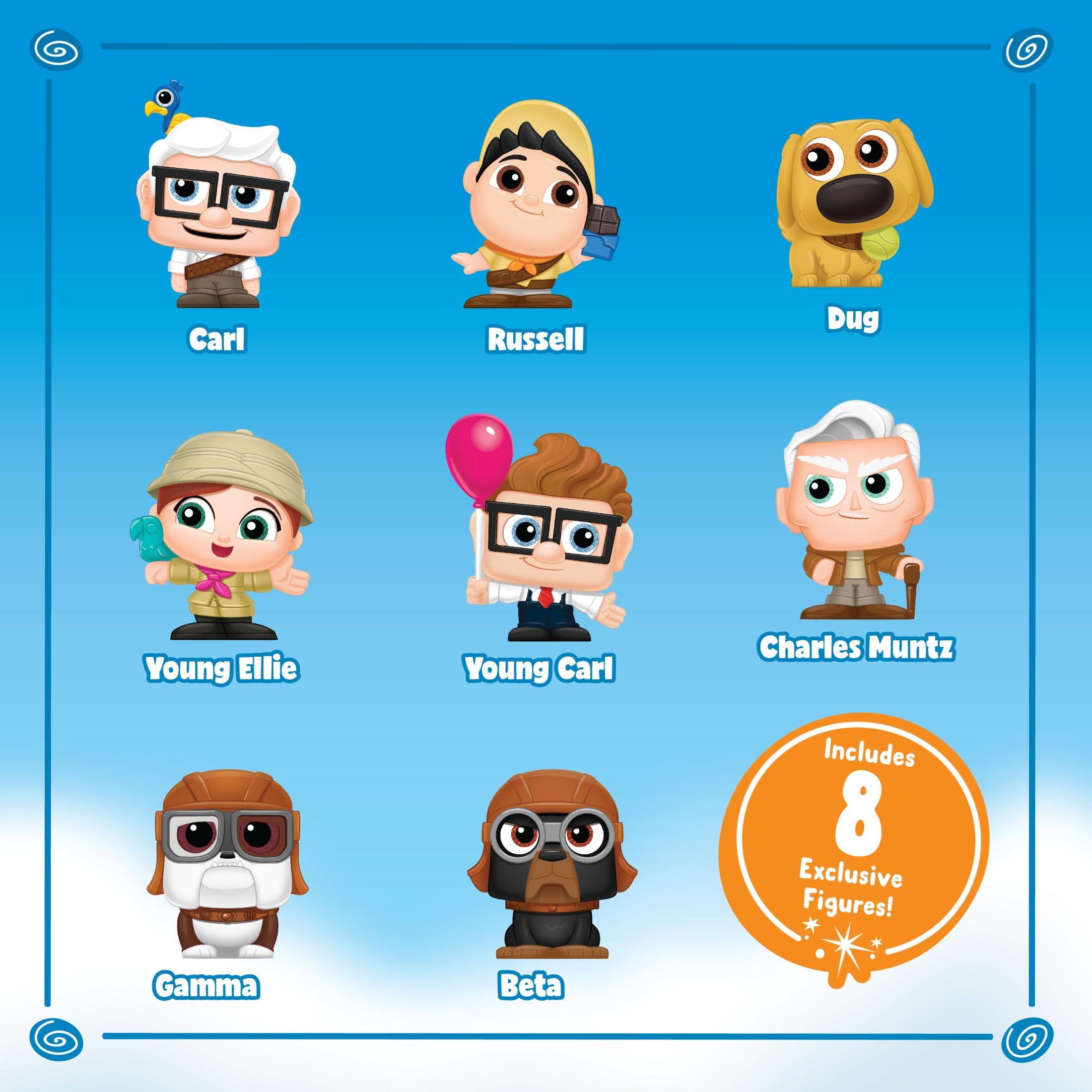 Foto 2 | Pack De Coleccionista Toy Just Play Disney Doorables Up Para Más De 5 Años - Venta Internacional.