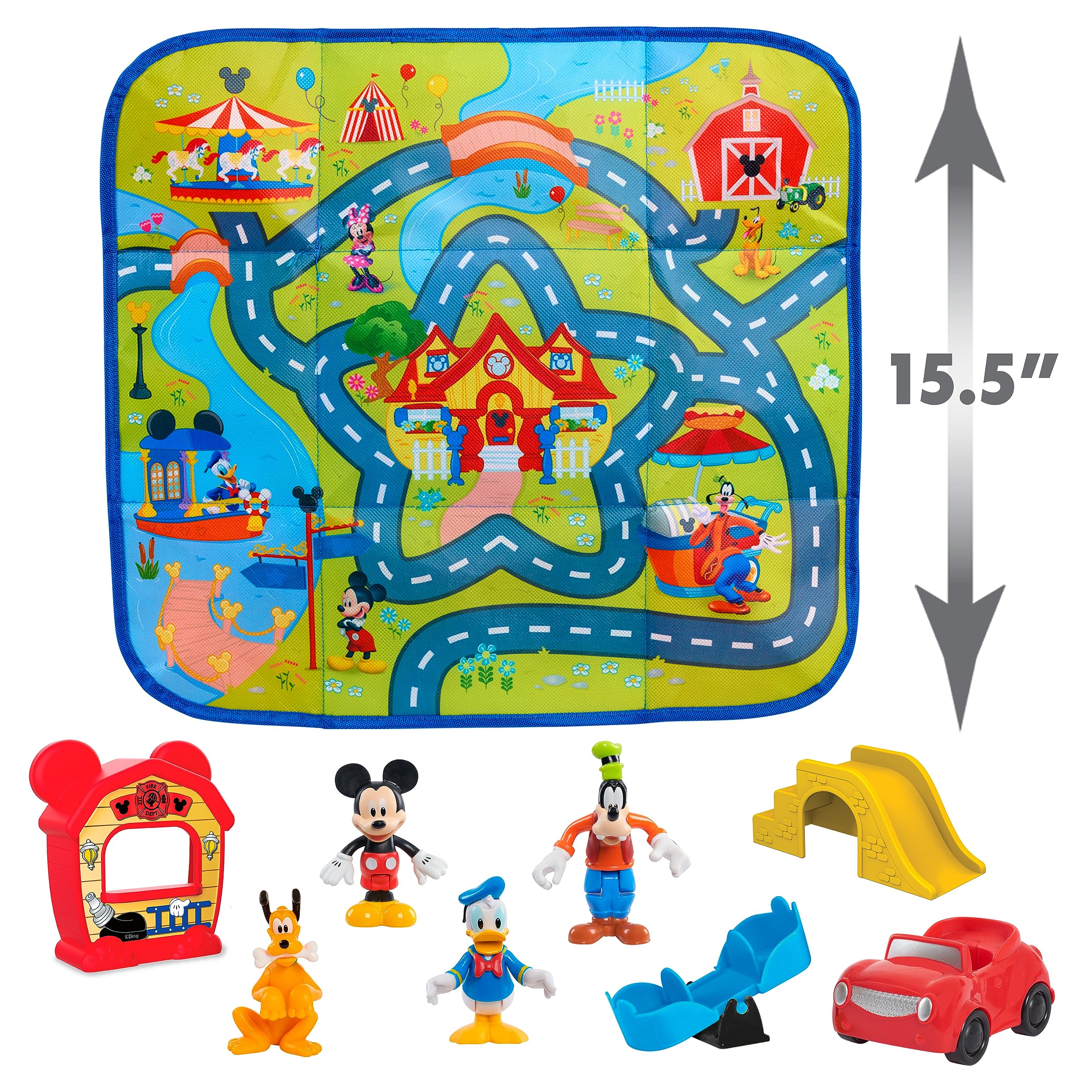 Foto 6 pulgar | Set De Juego Disney Junior Mickey Mouse Around The Town Con Figuras - Venta Internacional.