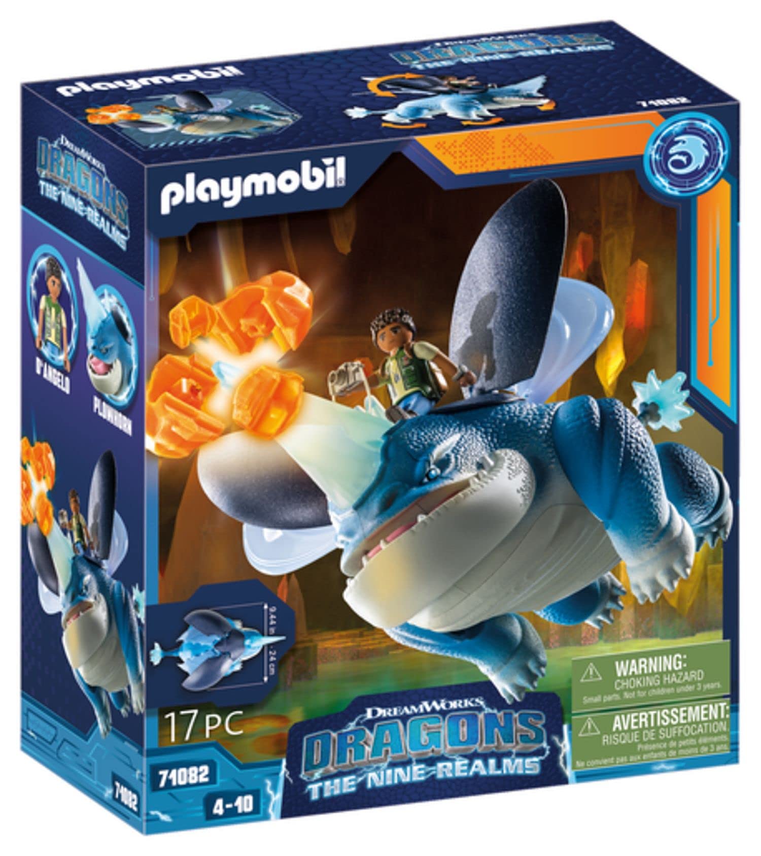 Foto 2 pulgar | Playmobil Dragons Nine Realms Plowhorn Y D'angelo - Venta Internacional.