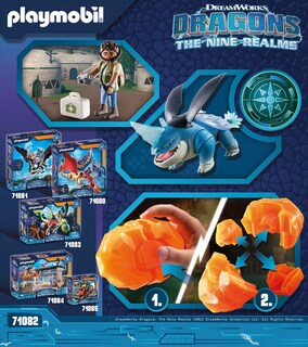 Foto 3 | Playmobil Dragons Nine Realms Plowhorn Y D'angelo - Venta Internacional.