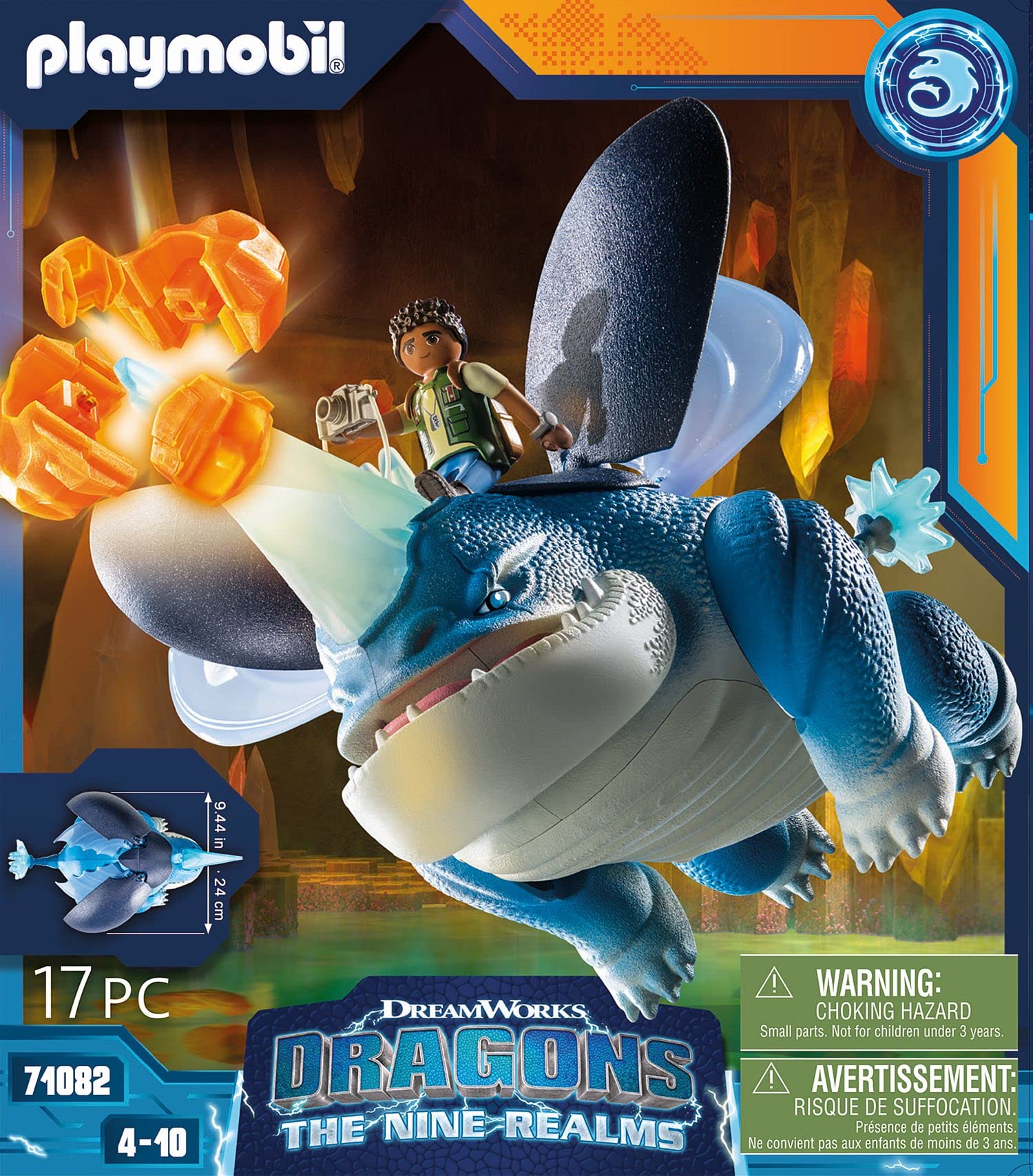 Foto 5 pulgar | Playmobil Dragons Nine Realms Plowhorn Y D'angelo - Venta Internacional.