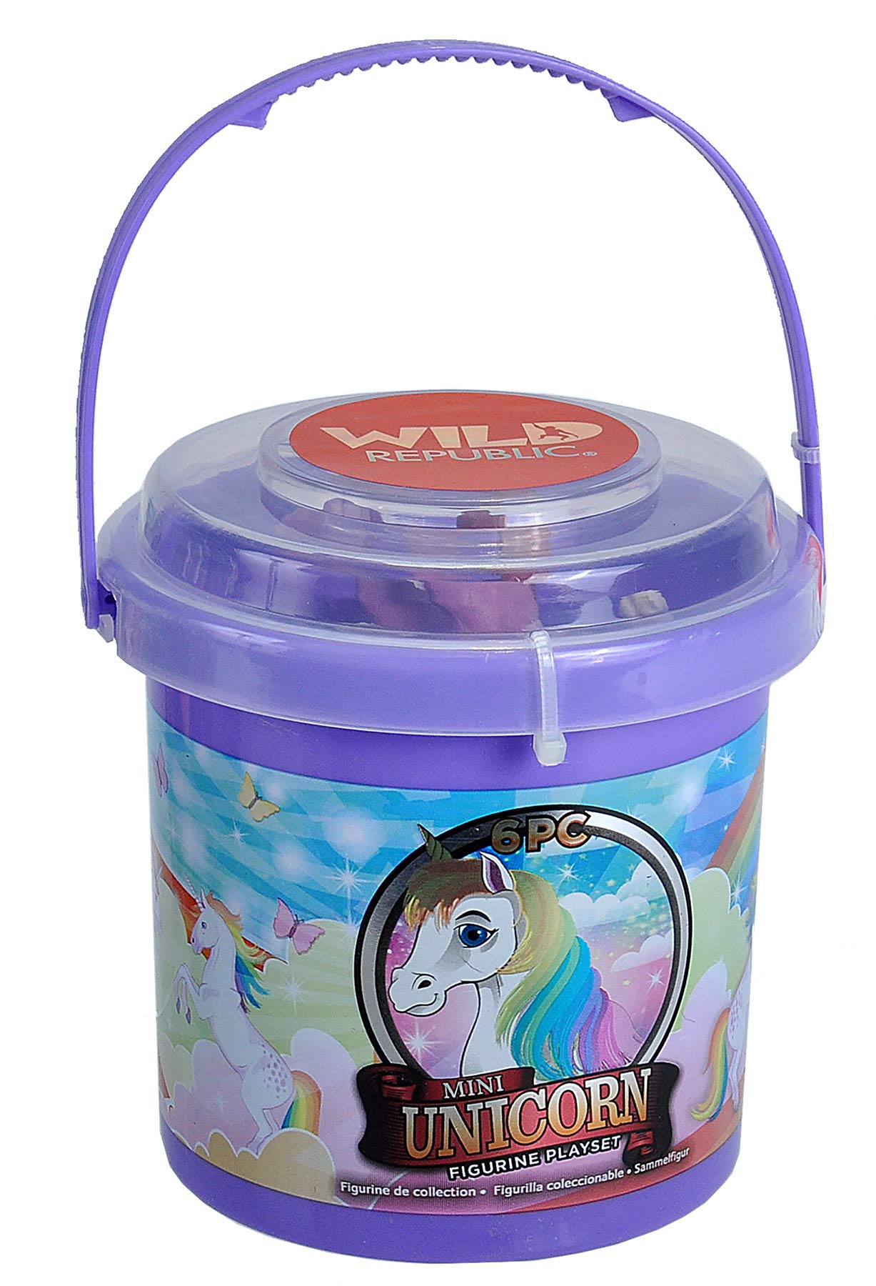 Foto 3 pulgar | Bucket Wild Republic Unicorn Kids, 6 Unidades, Morado/blanco - Venta Internacional.