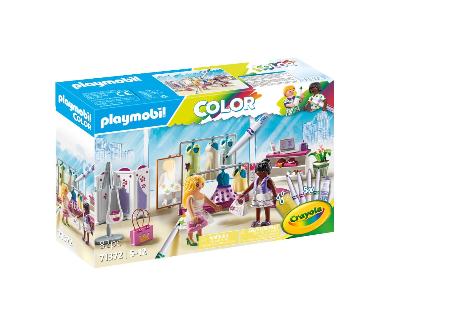 Foto 3 pulgar | Juguete Playmobil Color Backstage Con 82 Piezas Para Niños Mayores De 5 Años - Venta Internacional.