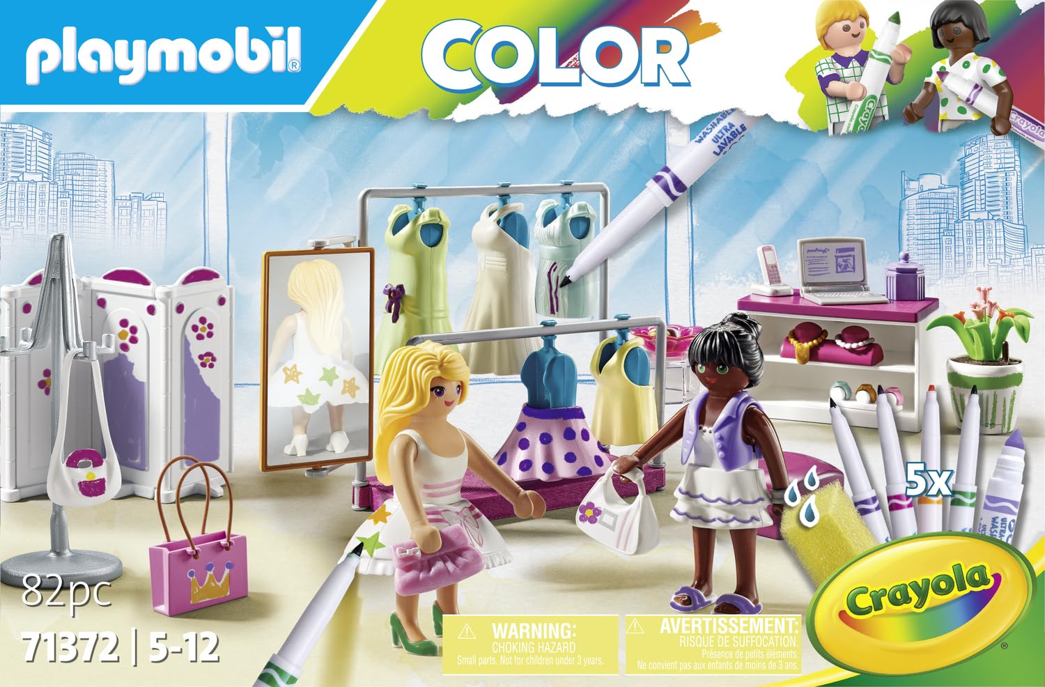 Foto 5 pulgar | Juguete Playmobil Color Backstage Con 82 Piezas Para Niños Mayores De 5 Años - Venta Internacional.