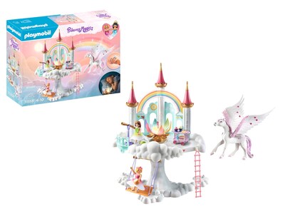 Foto 1 | Juguete Playmobil Rainbow Castle En Las Nubes Con Pegasus - Venta Internacional.