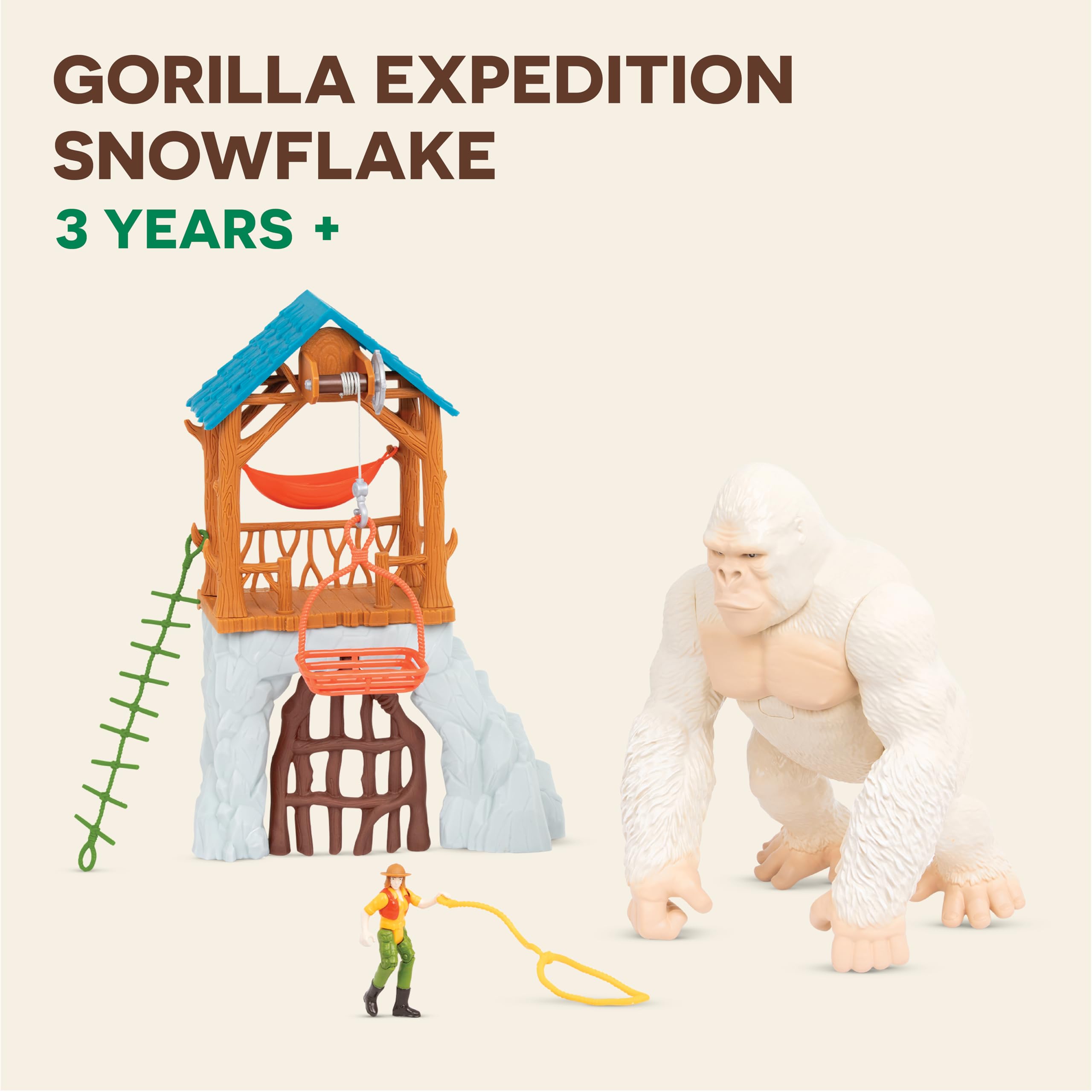 Foto 5 pulgar | Playset Terra De Battat Gorilla Expedition Con Juguete Electrónico - Venta Internacional.