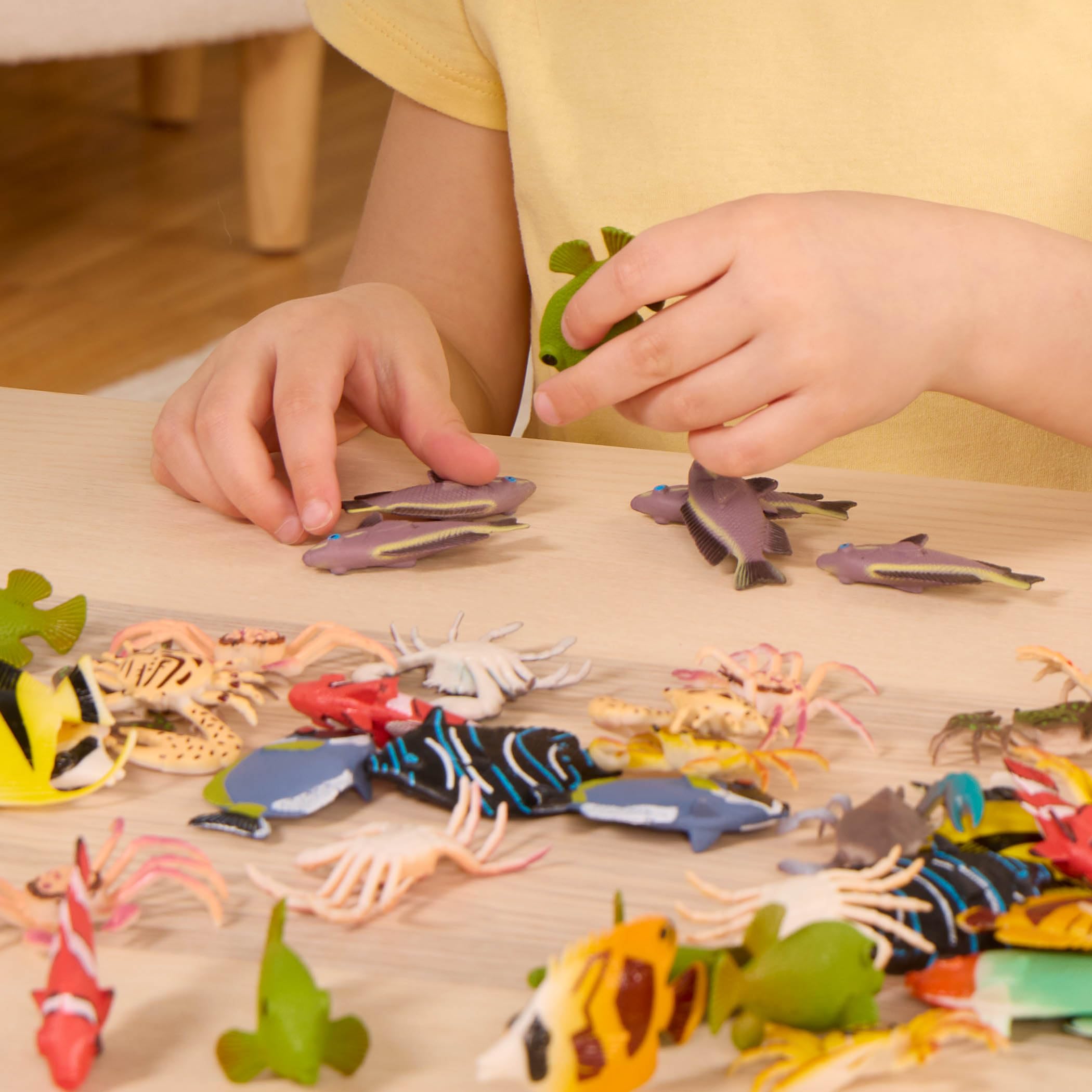 Foto 3 | Toy Tropical Fish & Crabs Terra De Battat Con 60 Minifiguras - Venta Internacional.