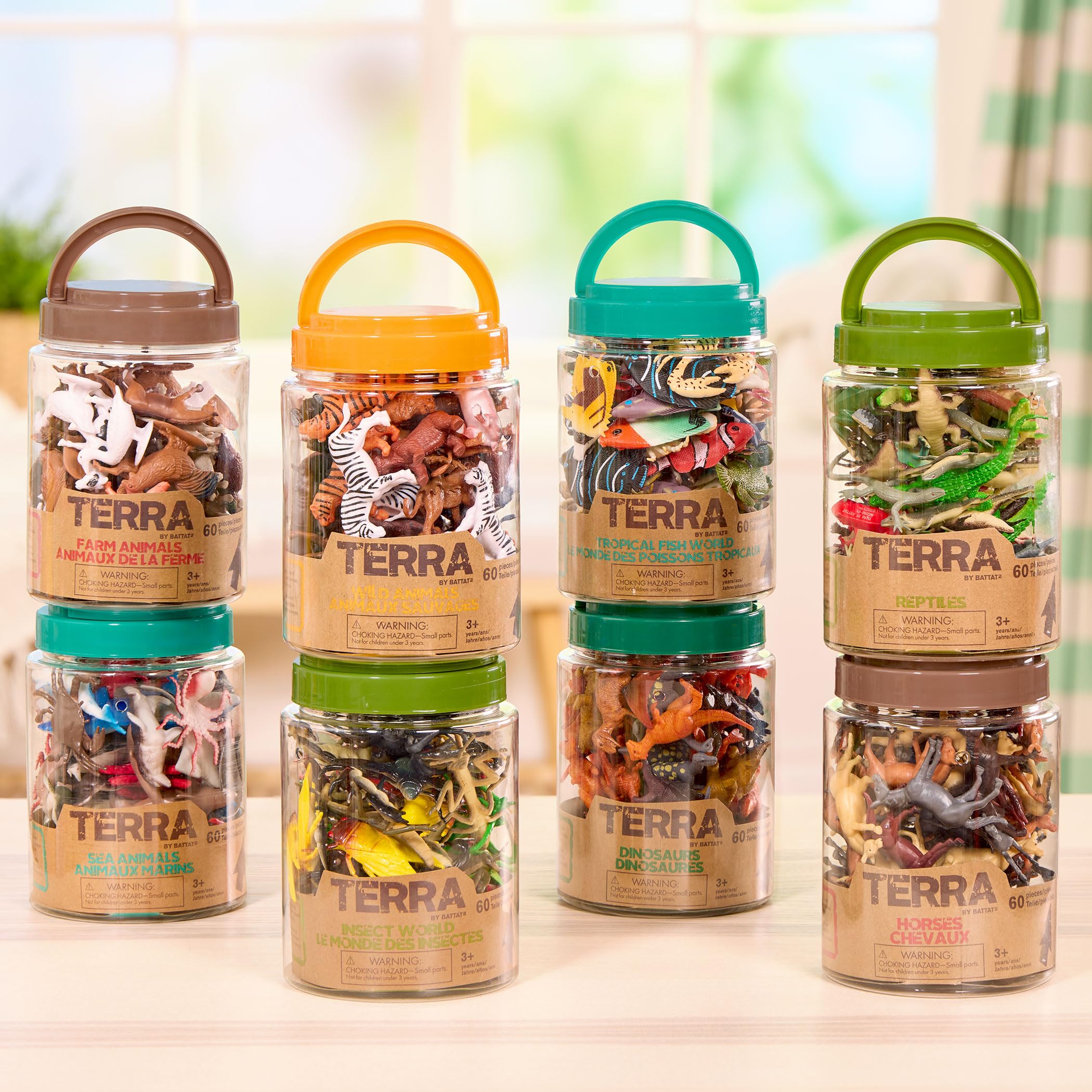 Foto 5 | Toy Tropical Fish & Crabs Terra De Battat Con 60 Minifiguras - Venta Internacional.