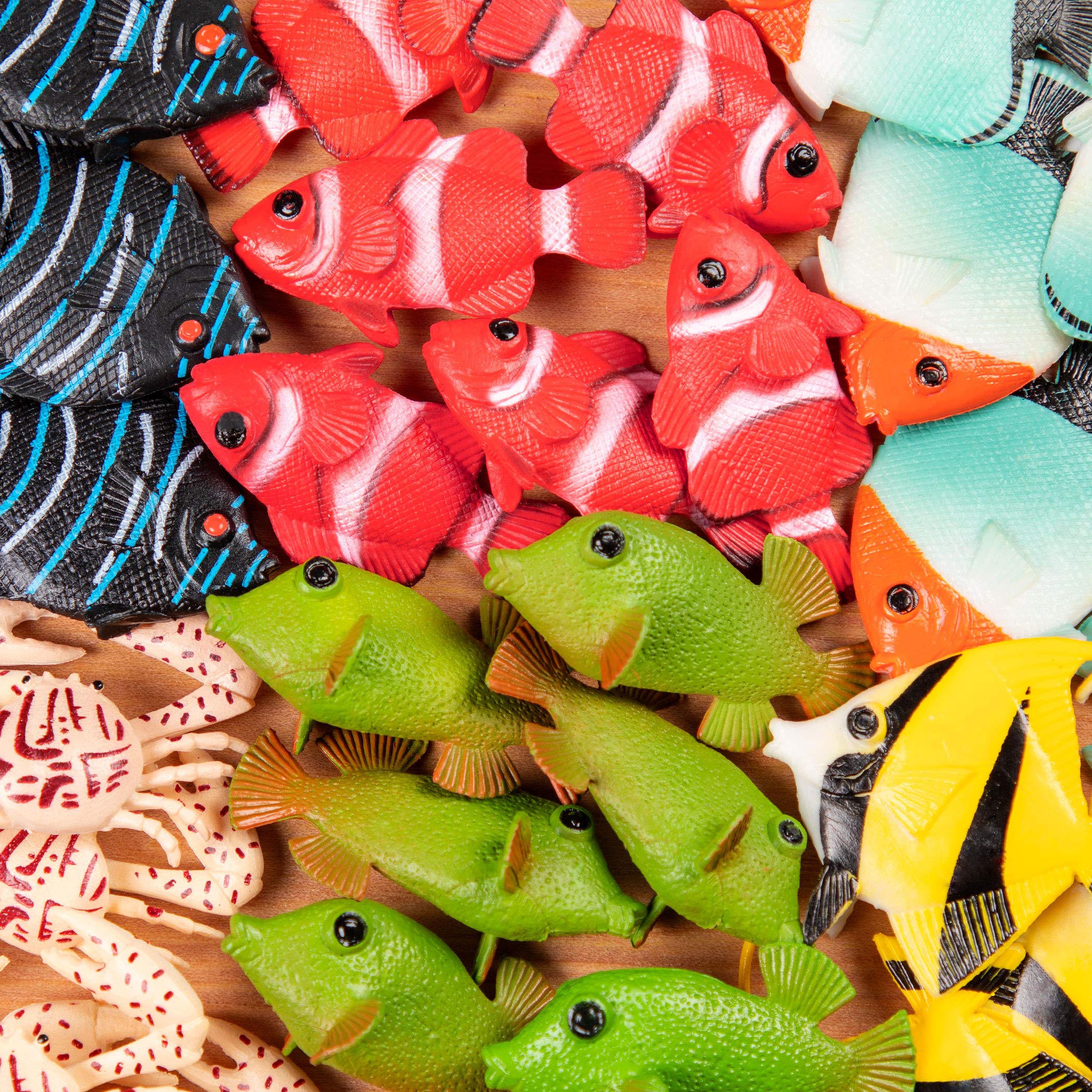 Foto 7 | Toy Tropical Fish & Crabs Terra De Battat Con 60 Minifiguras - Venta Internacional.