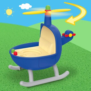 Foto 6 | Playset Peppa Pig Peppa's Little Vehicle Con Helicóptero, Autocaravana, Coche Y 5 Figuras - Venta Internacional.