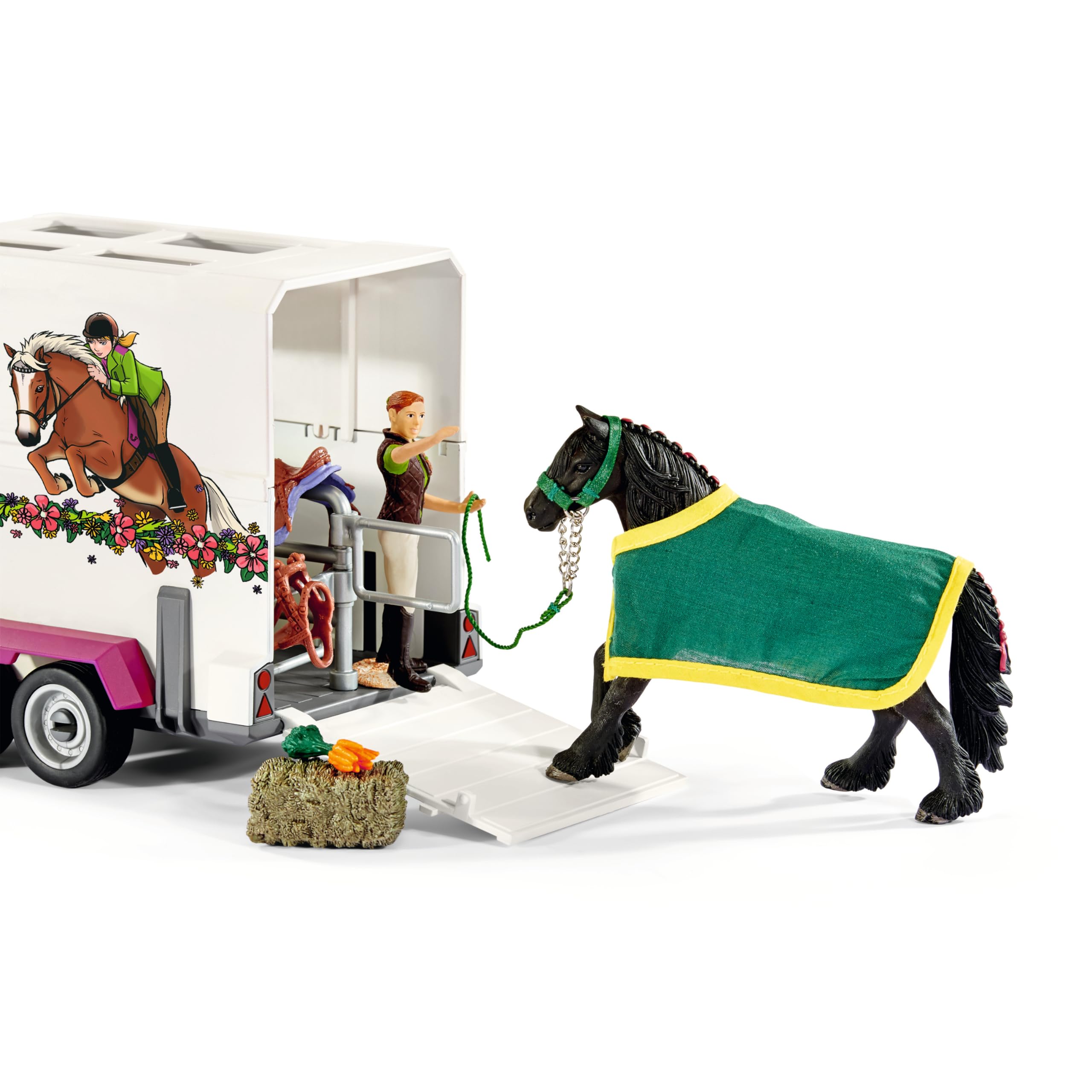 Foto 3 pulgar | Set De Juego Para Remolque Y Camión Toy Horse Schleich Horse Club - Venta Internacional.