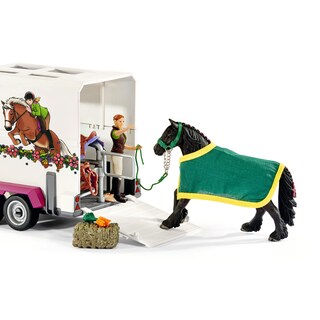 Foto 2 | Set De Juego Para Remolque Y Camión Toy Horse Schleich Horse Club - Venta Internacional.