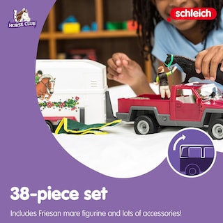 Foto 4 | Set De Juego Para Remolque Y Camión Toy Horse Schleich Horse Club - Venta Internacional.