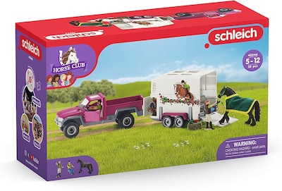 Foto 7 | Set De Juego Para Remolque Y Camión Toy Horse Schleich Horse Club - Venta Internacional.