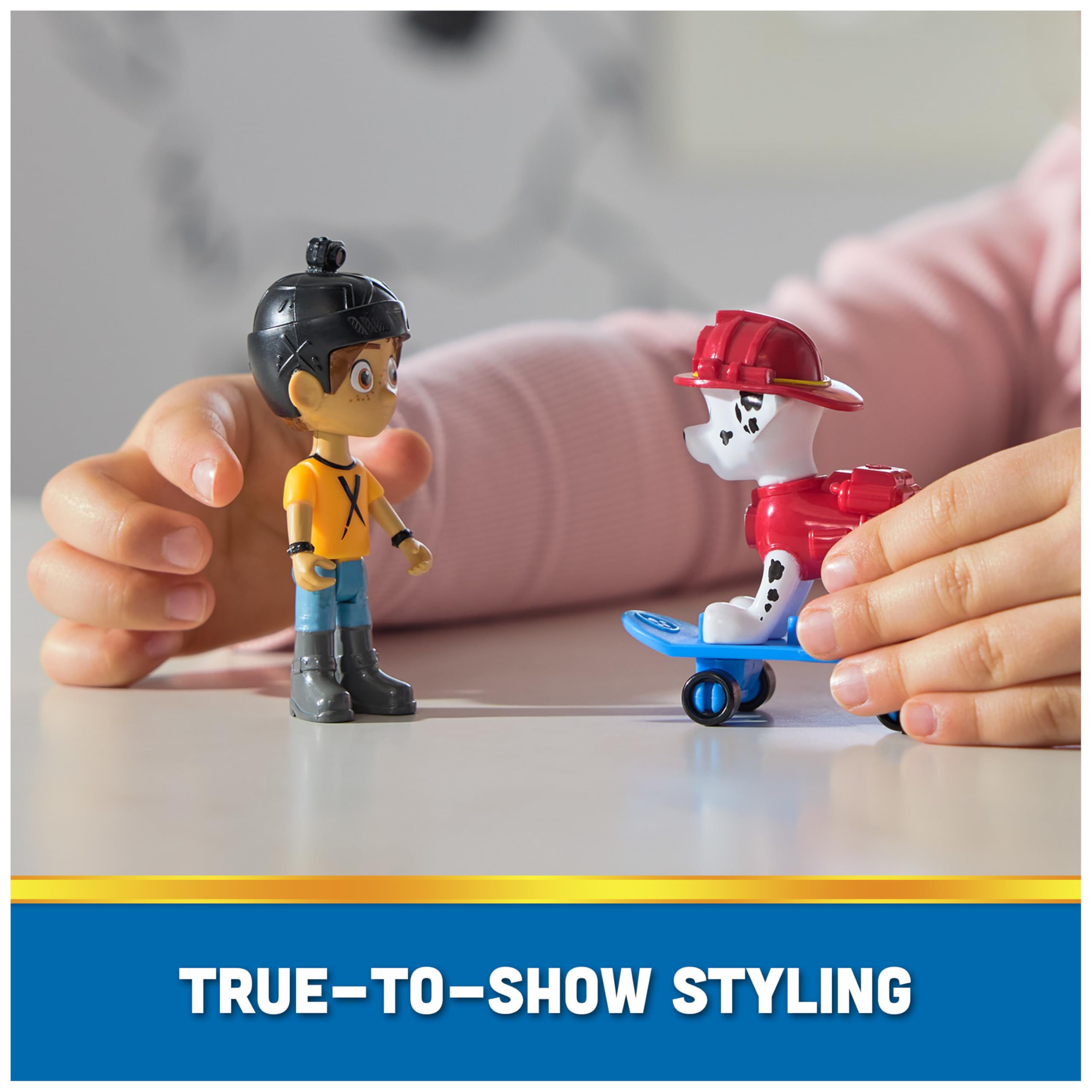Foto 7 pulgar | Set De Figuras Paw Patrol Marshall & Daring Danny X Con Monopatín - Venta Internacional.