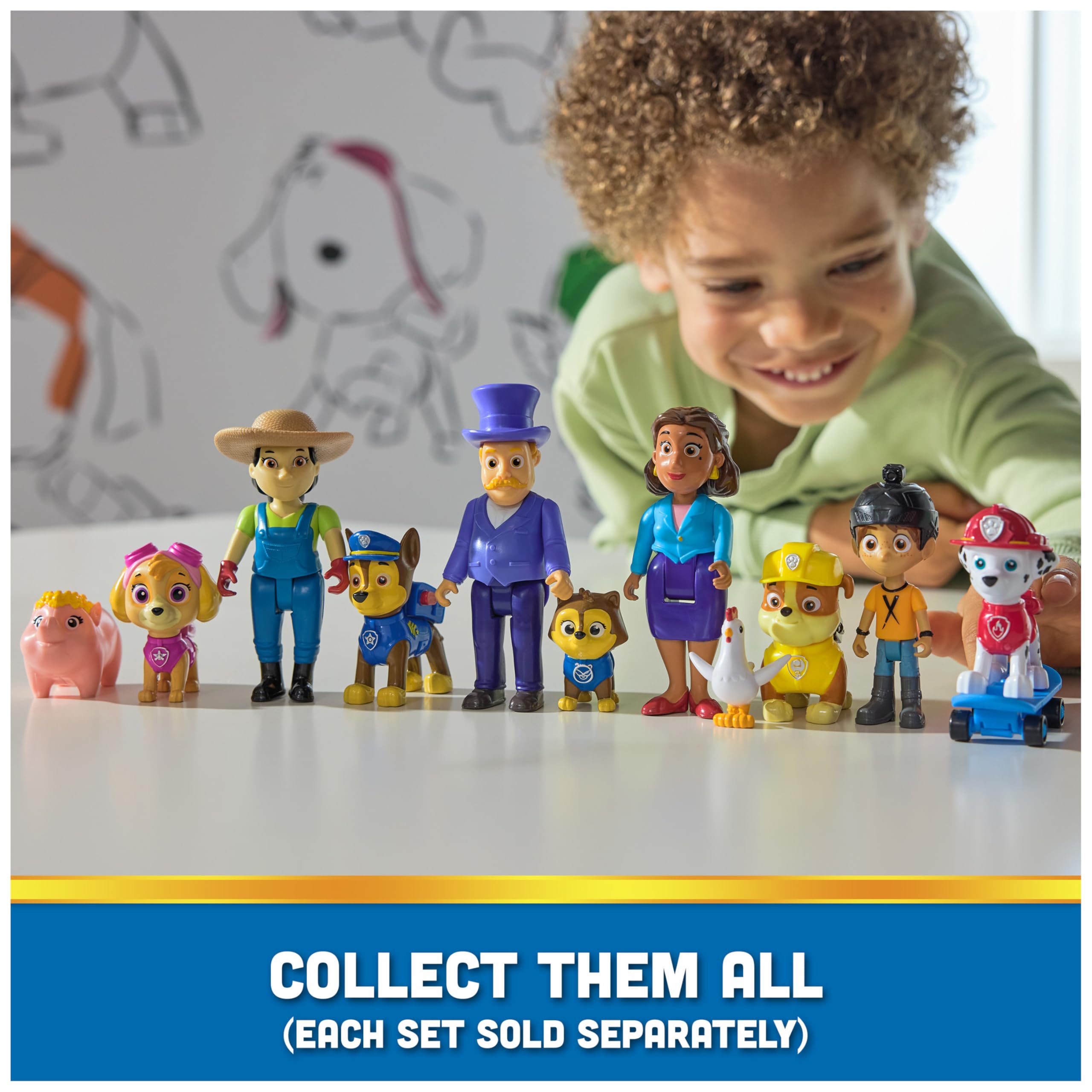 Foto 8 pulgar | Set De Figuras Paw Patrol Marshall & Daring Danny X Con Monopatín - Venta Internacional.