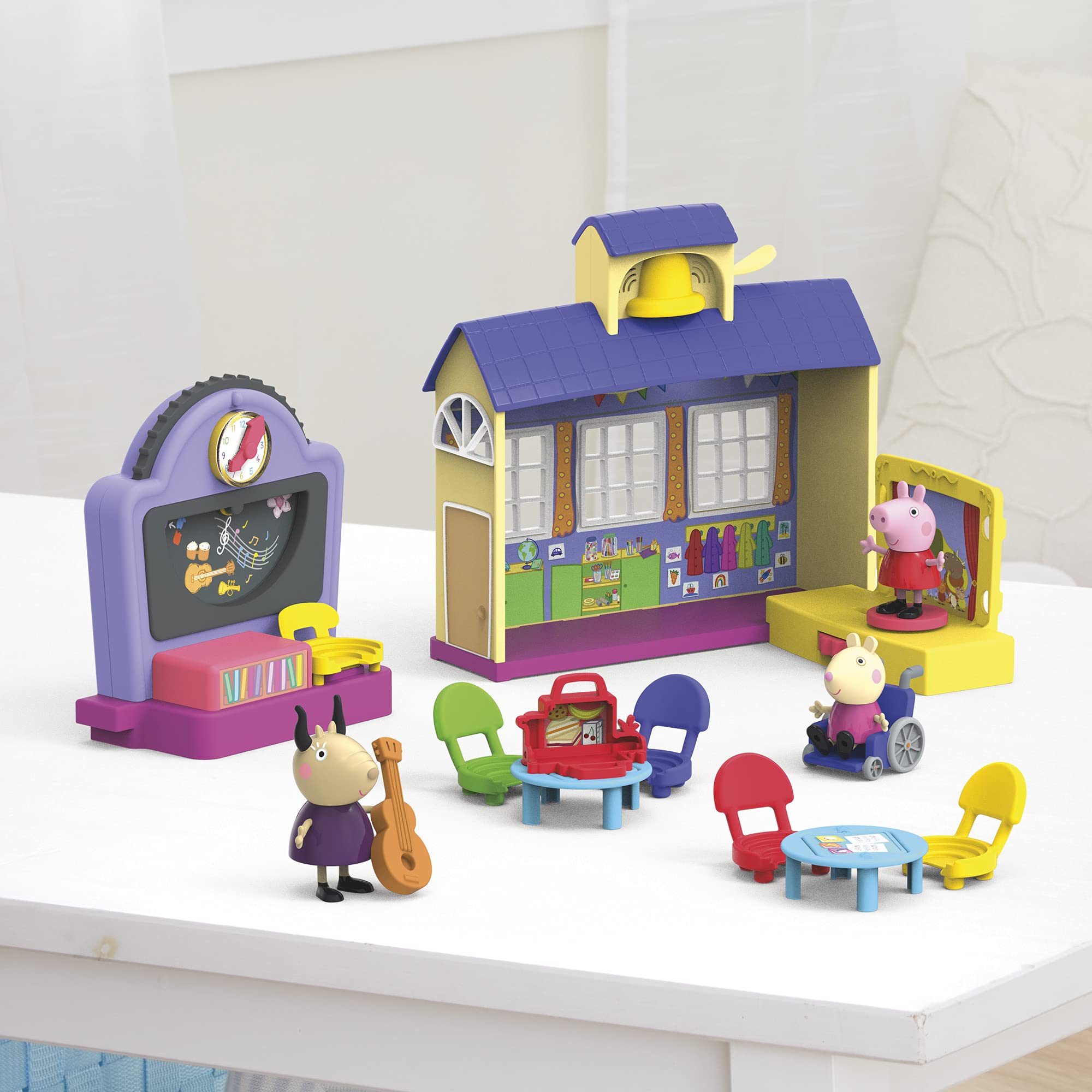 Foto 3 | Juguete Preescolar Peppa Pig Peppa's Adventures School Playgroup - Venta Internacional.