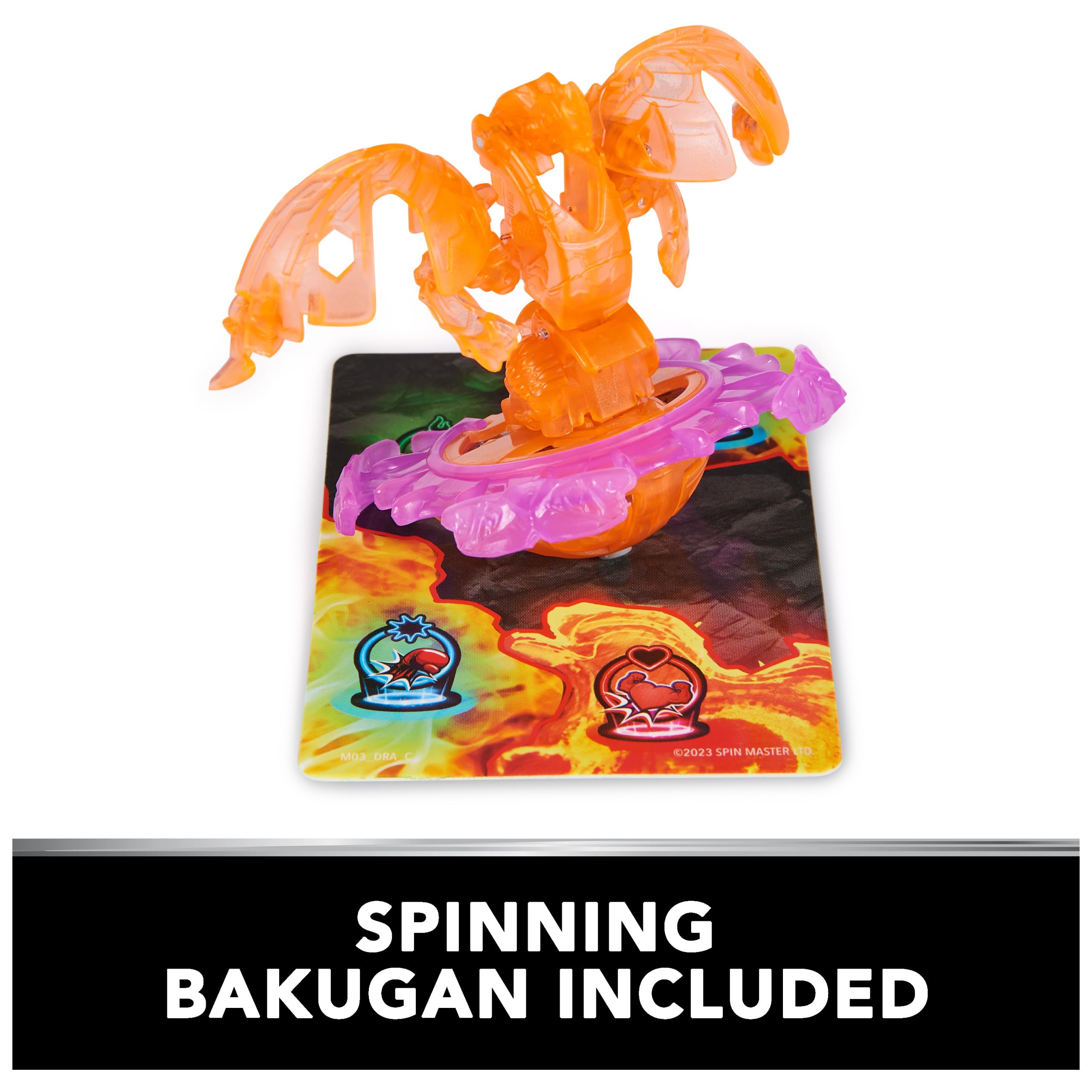 Foto 3 pulgar | Set De Juego Bakugan Brawl Zone Compact Con Ataque Especial Dragonoid - Venta Internacional.