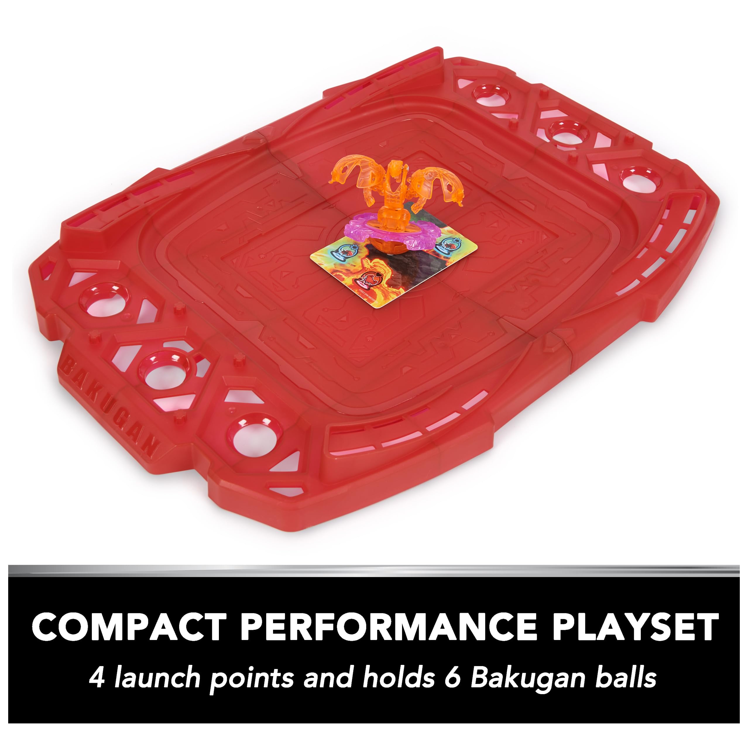 Foto 3 | Set De Juego Bakugan Brawl Zone Compact Con Ataque Especial Dragonoid - Venta Internacional.