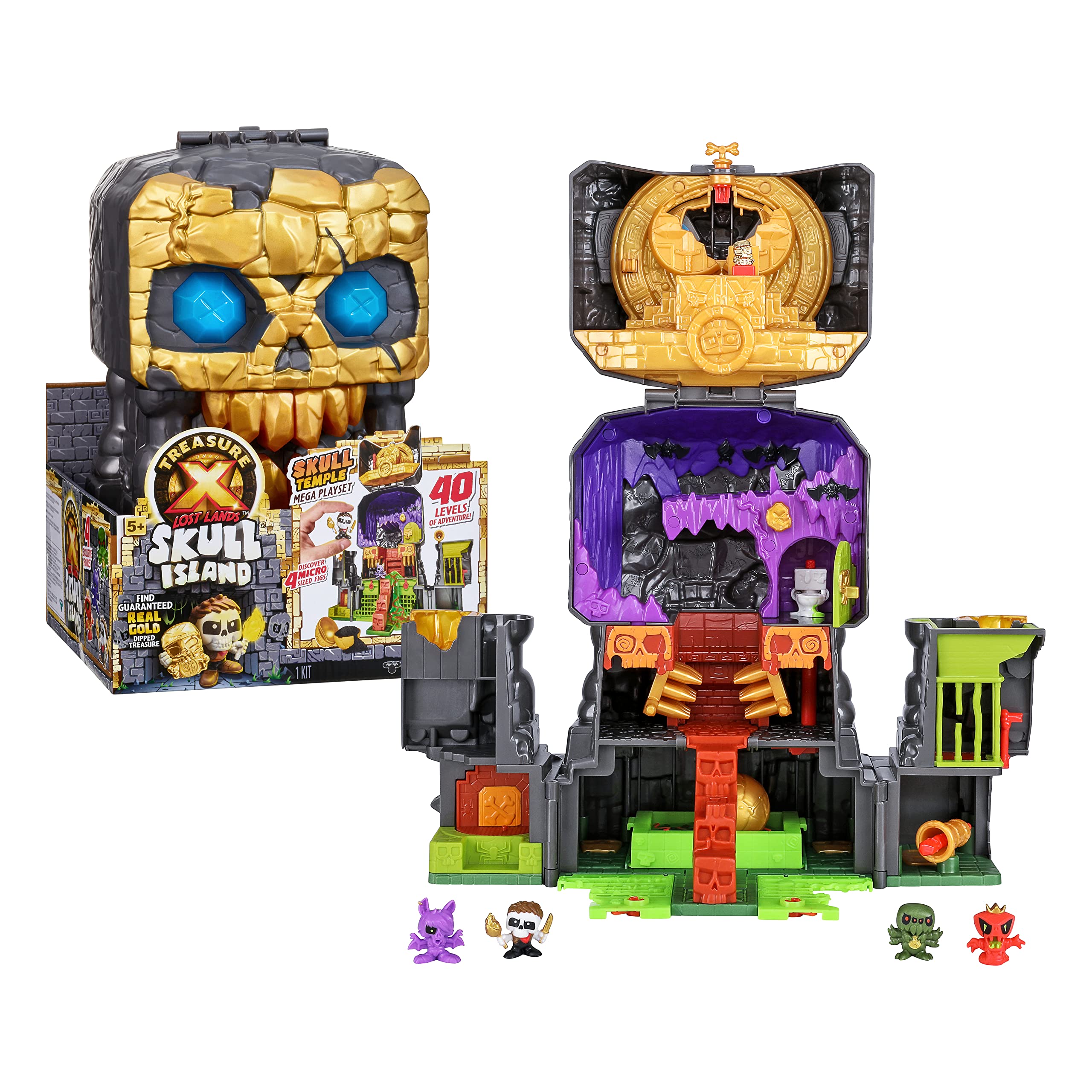 Set De Juego Treasure X Lost Lands Skull Island Skull Temple - Venta Internacional.