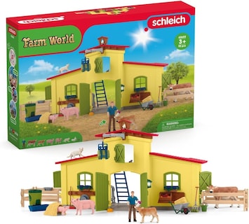 Foto 1 | Set De Juego Animal Farm Schleich Farm World, 92 Piezas, Para Niños A Partir De 3 Años - Venta Internacional.