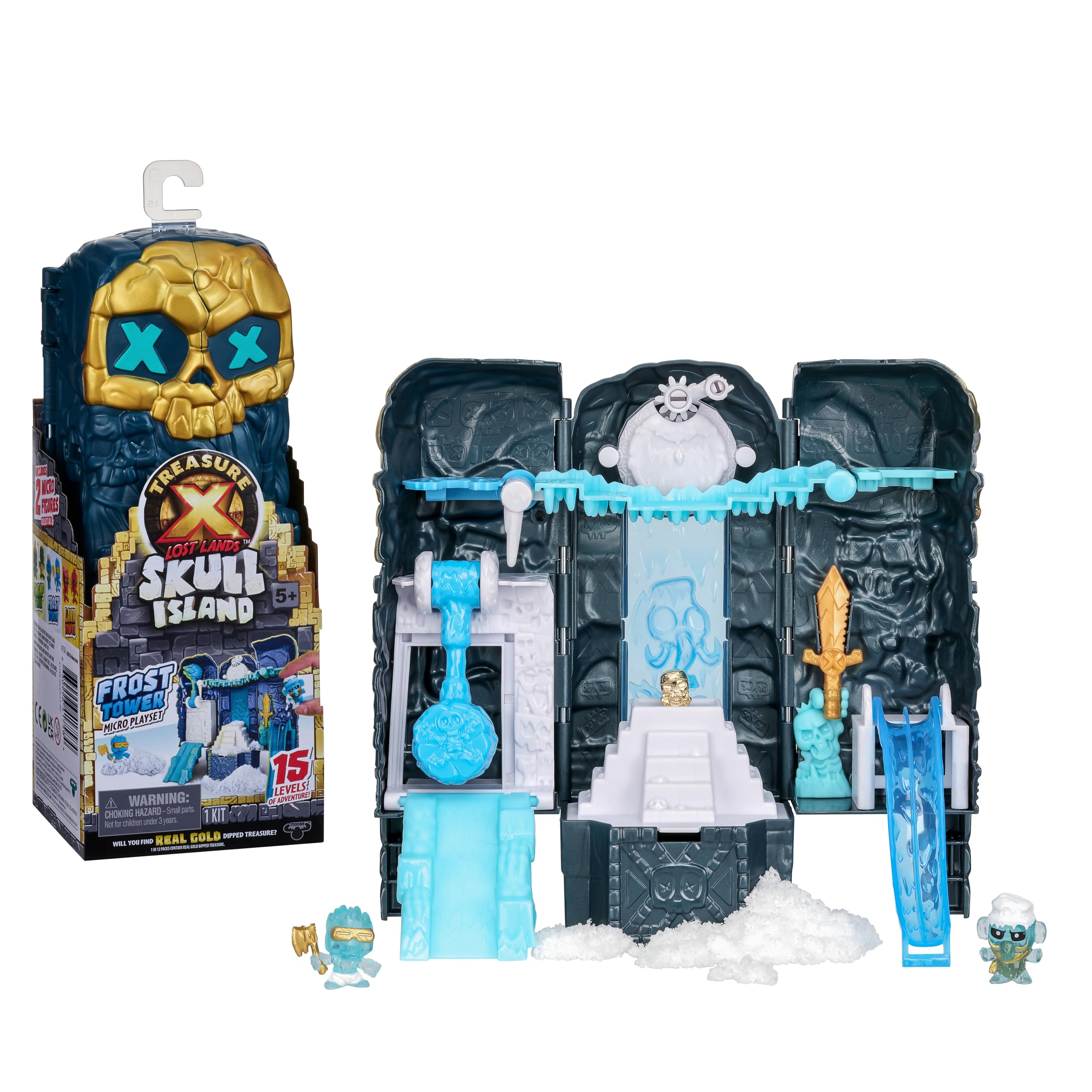 Foto 2 pulgar | Set De Juego Treasure X Lost Lands Skull Island Frost Tower - Venta Internacional.