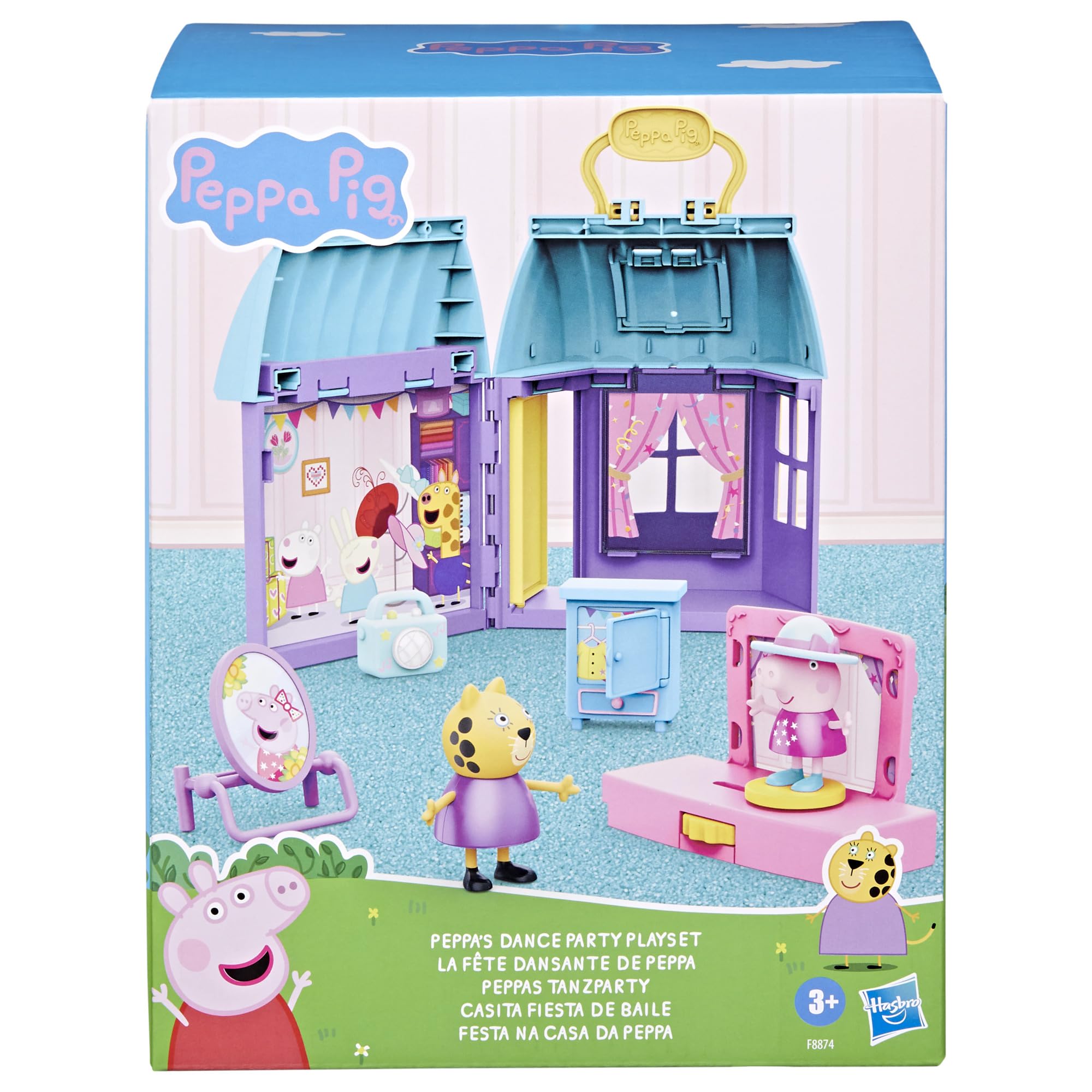 Playset Peppa Pig Peppa s Dance Party Con Casa 2 Figuras 6 Unidades Venta Internacional. Coppel