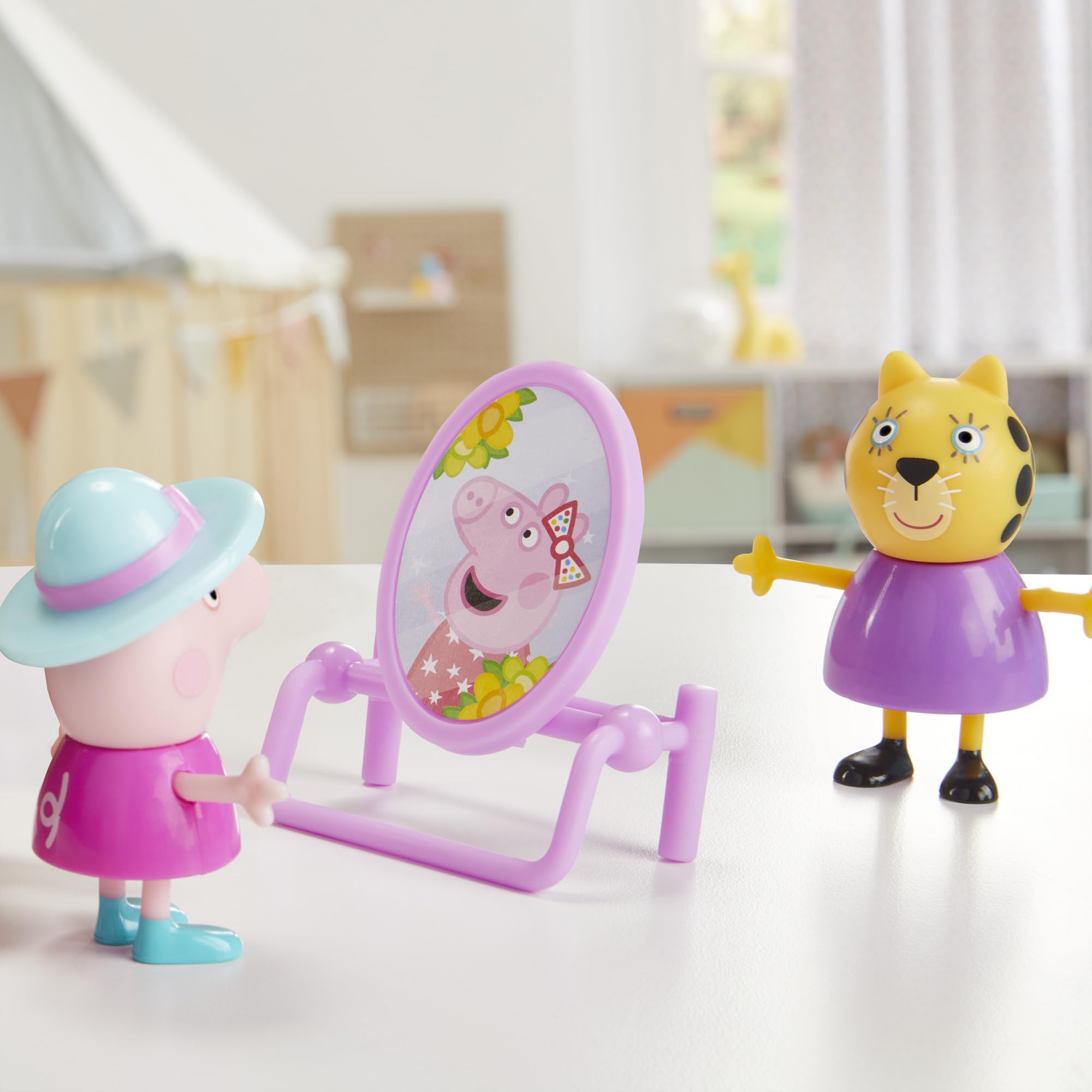 Foto 6 pulgar | Playset Peppa Pig Peppa's Dance Party Con Casa, 2 Figuras, 6 Unidades - Venta Internacional.