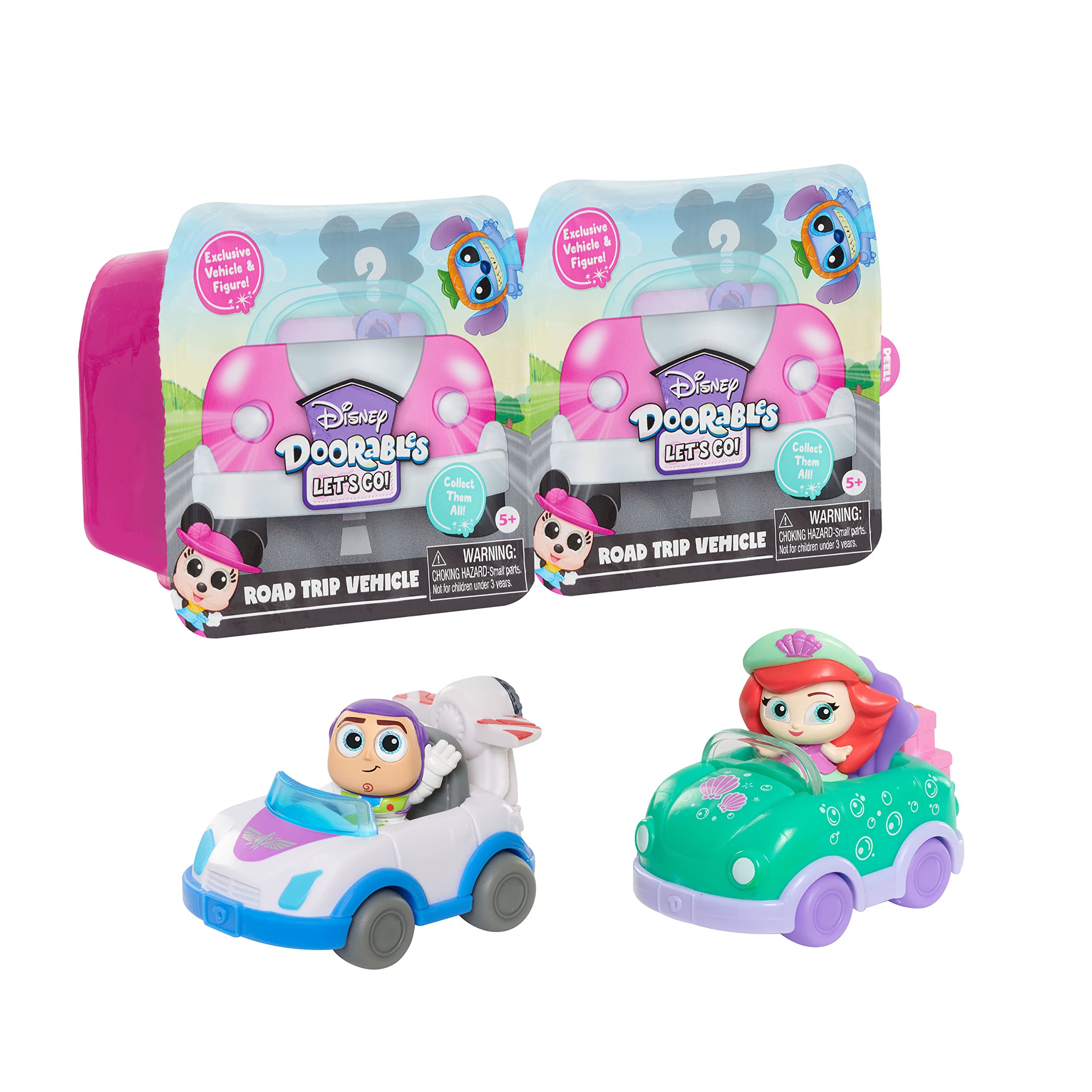 Foto 2 pulgar | Vehículos Let's Go De Toy Disney Doorables, Paquete De 2 Unidades, Serie 1, Niños Mayores De 5 Años - Venta Interna