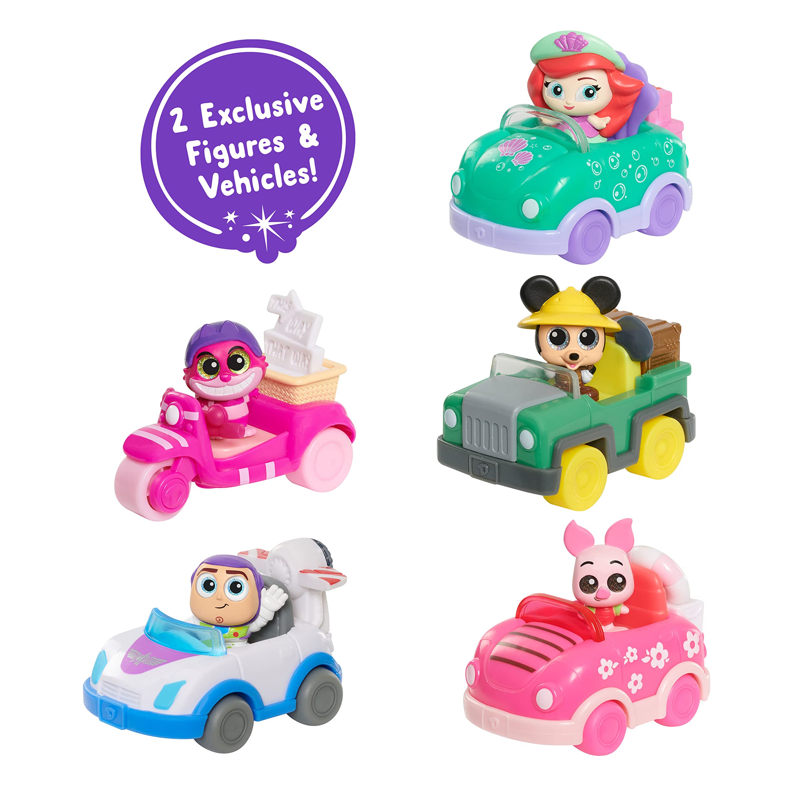 Foto 4 pulgar | Vehículos Let's Go De Toy Disney Doorables, Paquete De 2 Unidades, Serie 1, Niños Mayores De 5 Años - Venta Interna