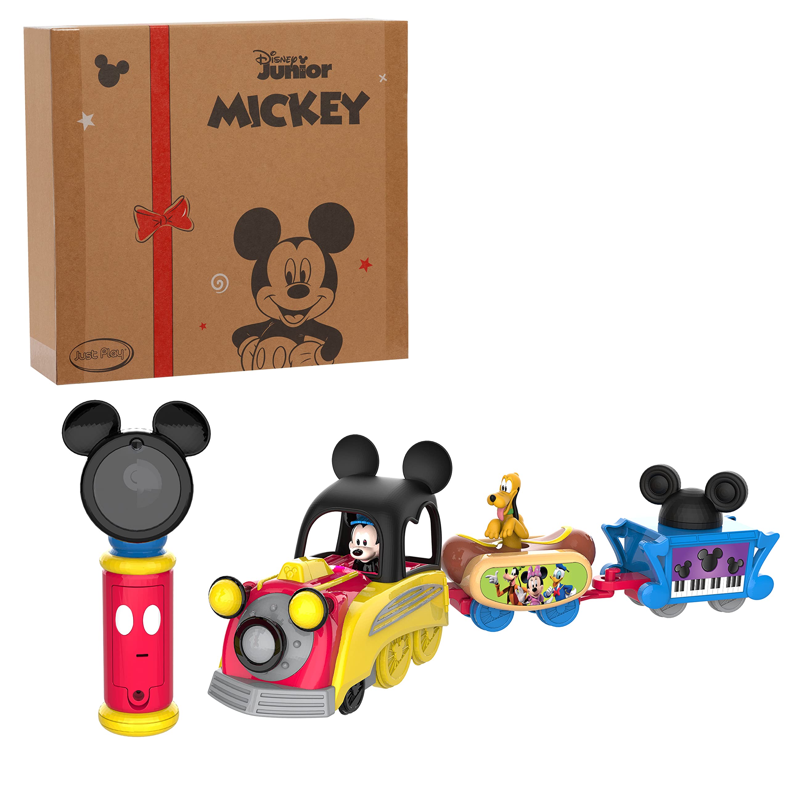 Foto 2 pulgar | Set Toy Train De Disney Junior Mickey Mouse Funhouse Con Mando - Venta Internacional.
