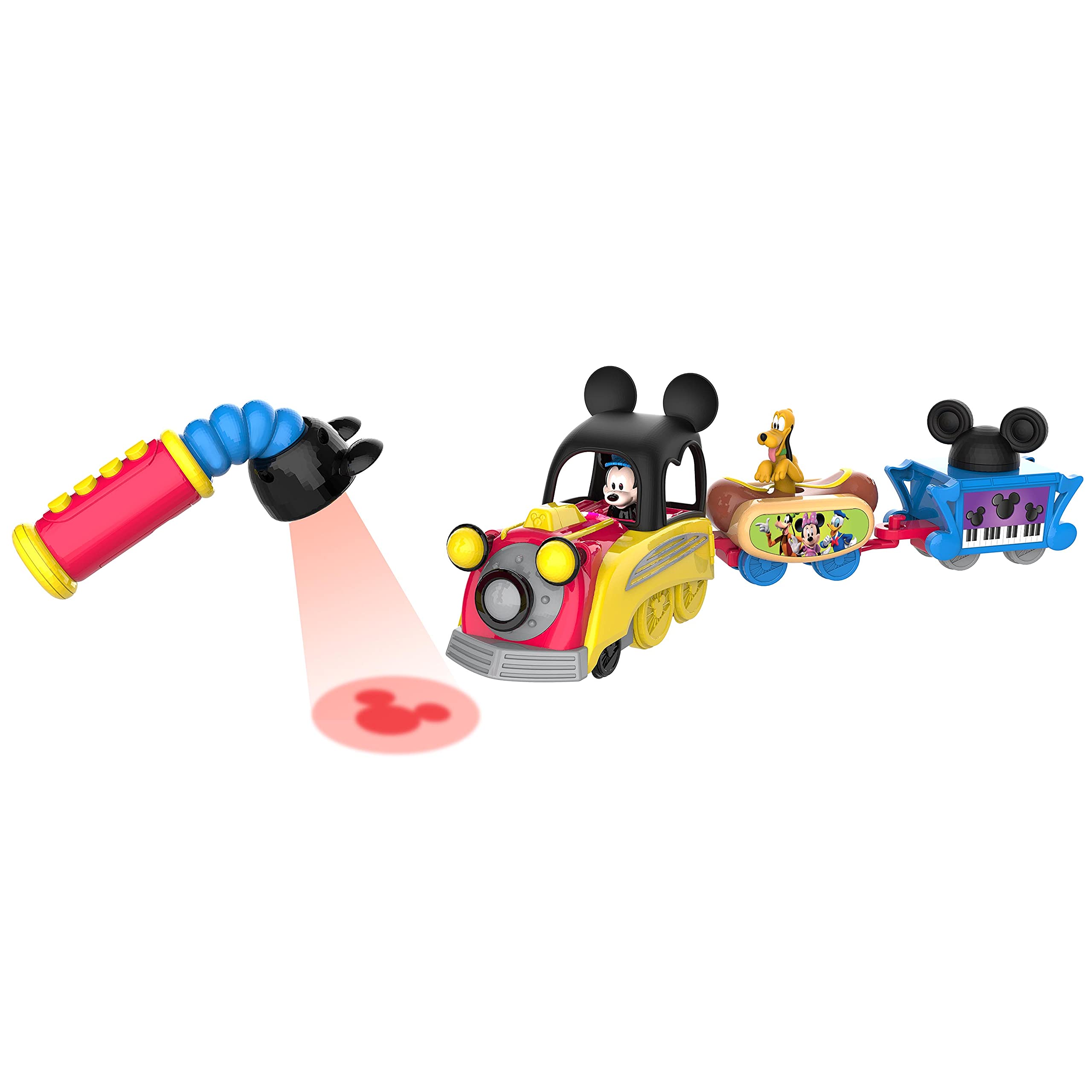 Foto 3 pulgar | Set Toy Train De Disney Junior Mickey Mouse Funhouse Con Mando - Venta Internacional.