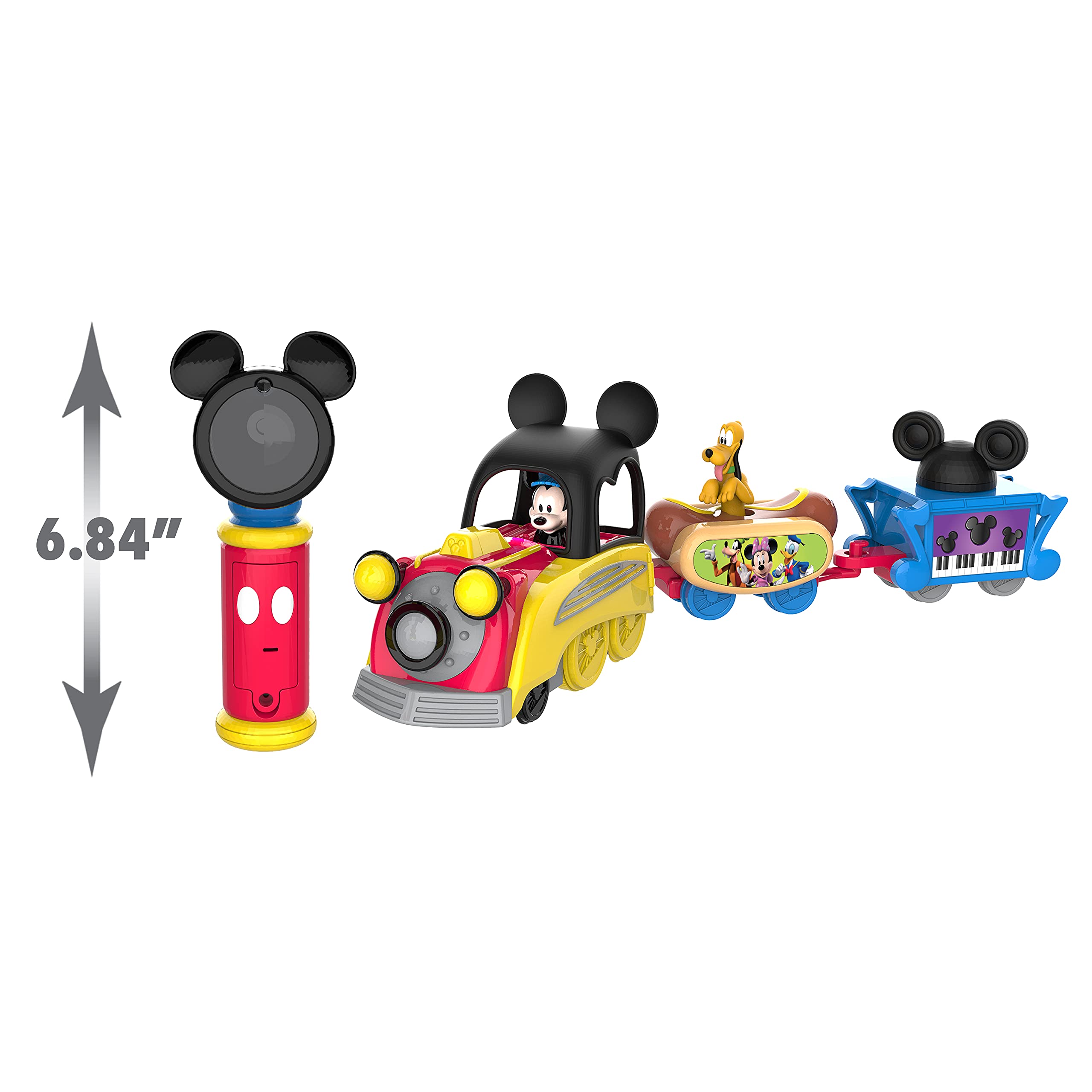 Foto 5 pulgar | Set Toy Train De Disney Junior Mickey Mouse Funhouse Con Mando - Venta Internacional.