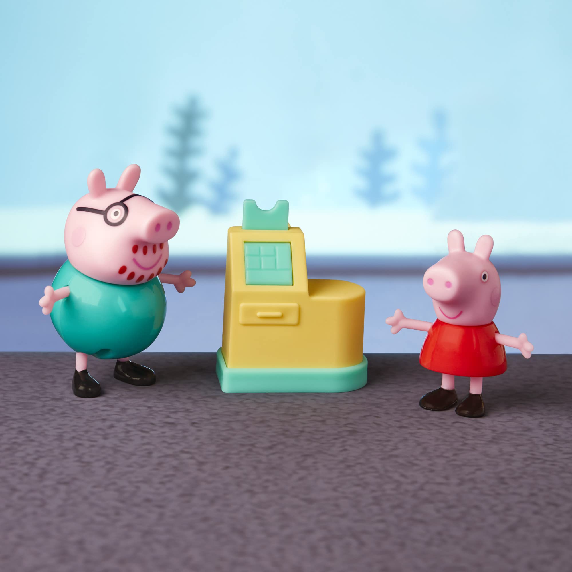 Foto 6 | Set De Juego Peppa Pig Peppa's Aquarium Adventure Con 4 Figuras - Venta Internacional.