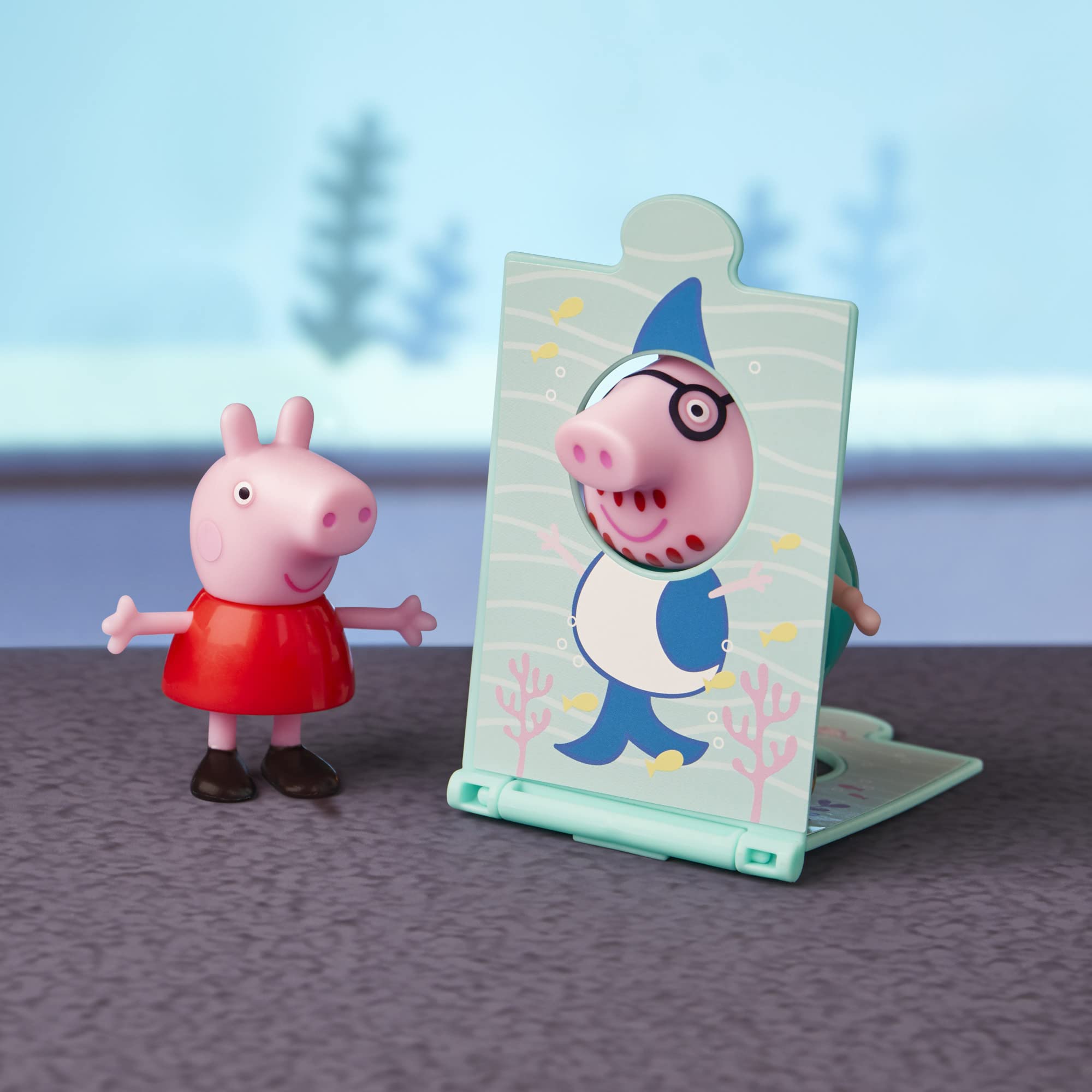 Foto 7 | Set De Juego Peppa Pig Peppa's Aquarium Adventure Con 4 Figuras - Venta Internacional.